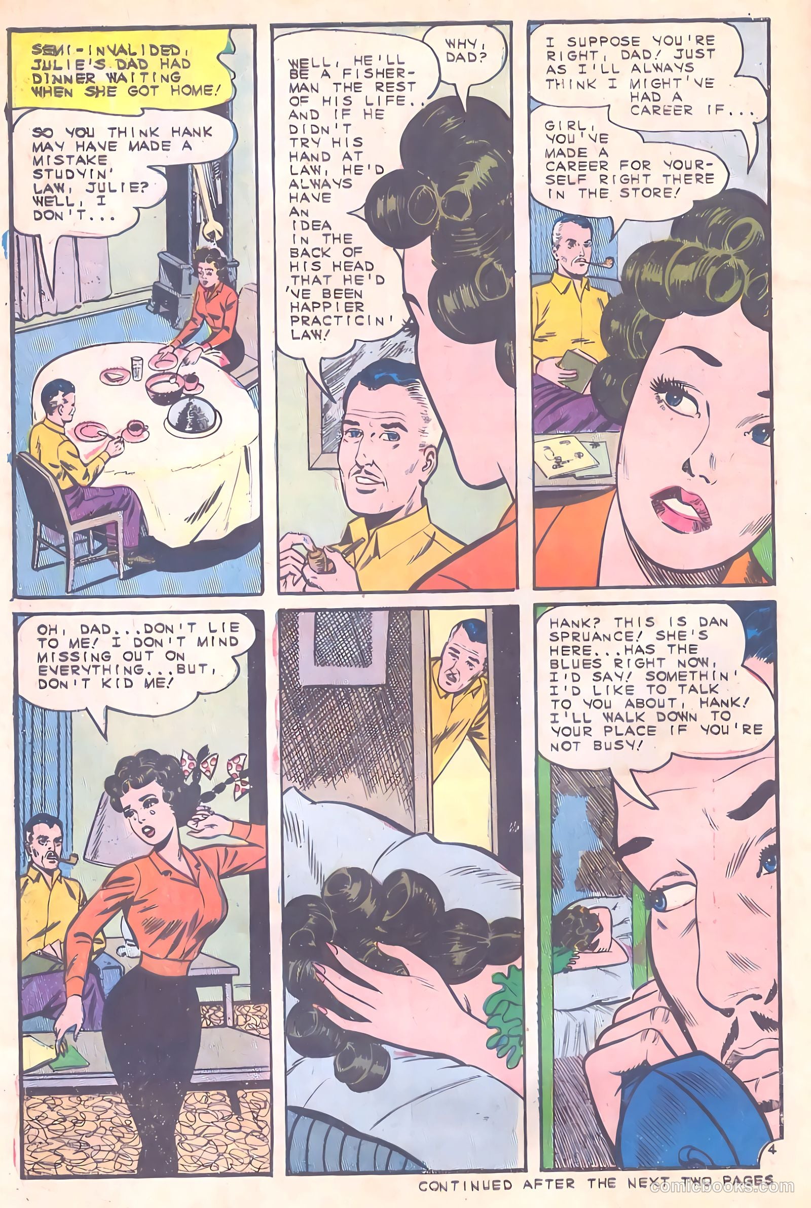 Career Girl Romances #31 — page 6 of 36