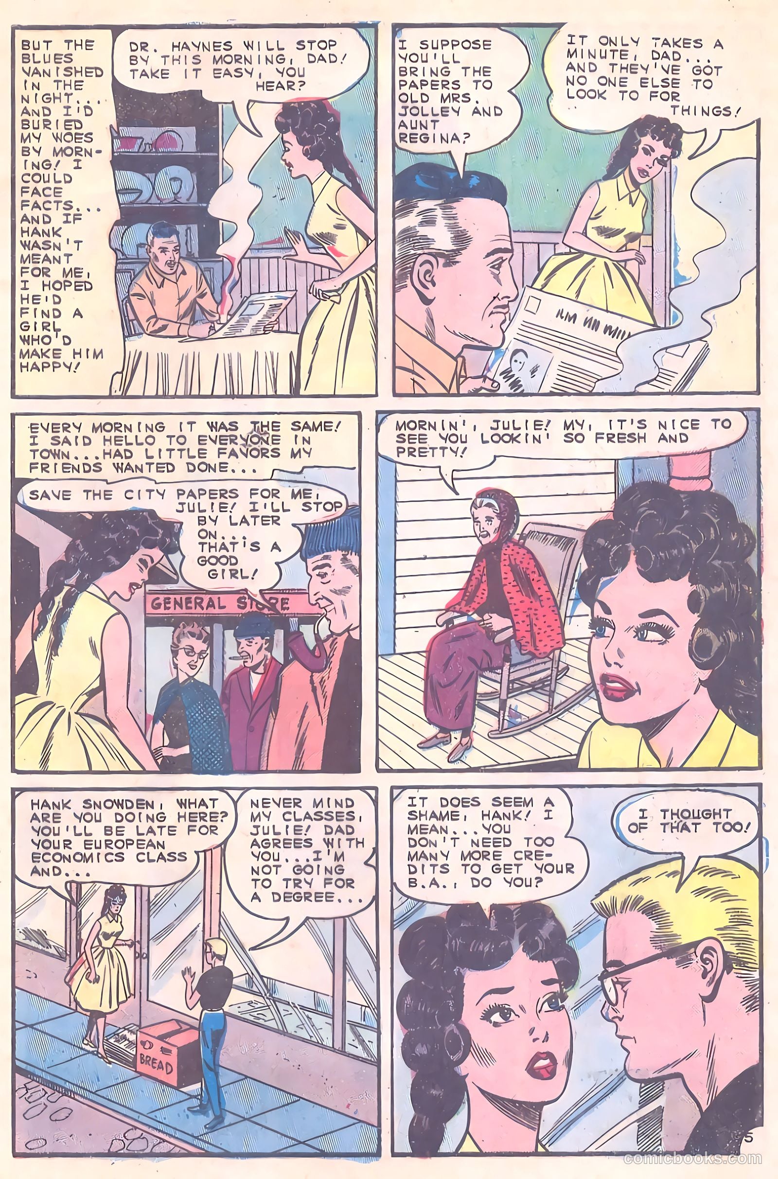 Career Girl Romances #31 — page 9 of 36