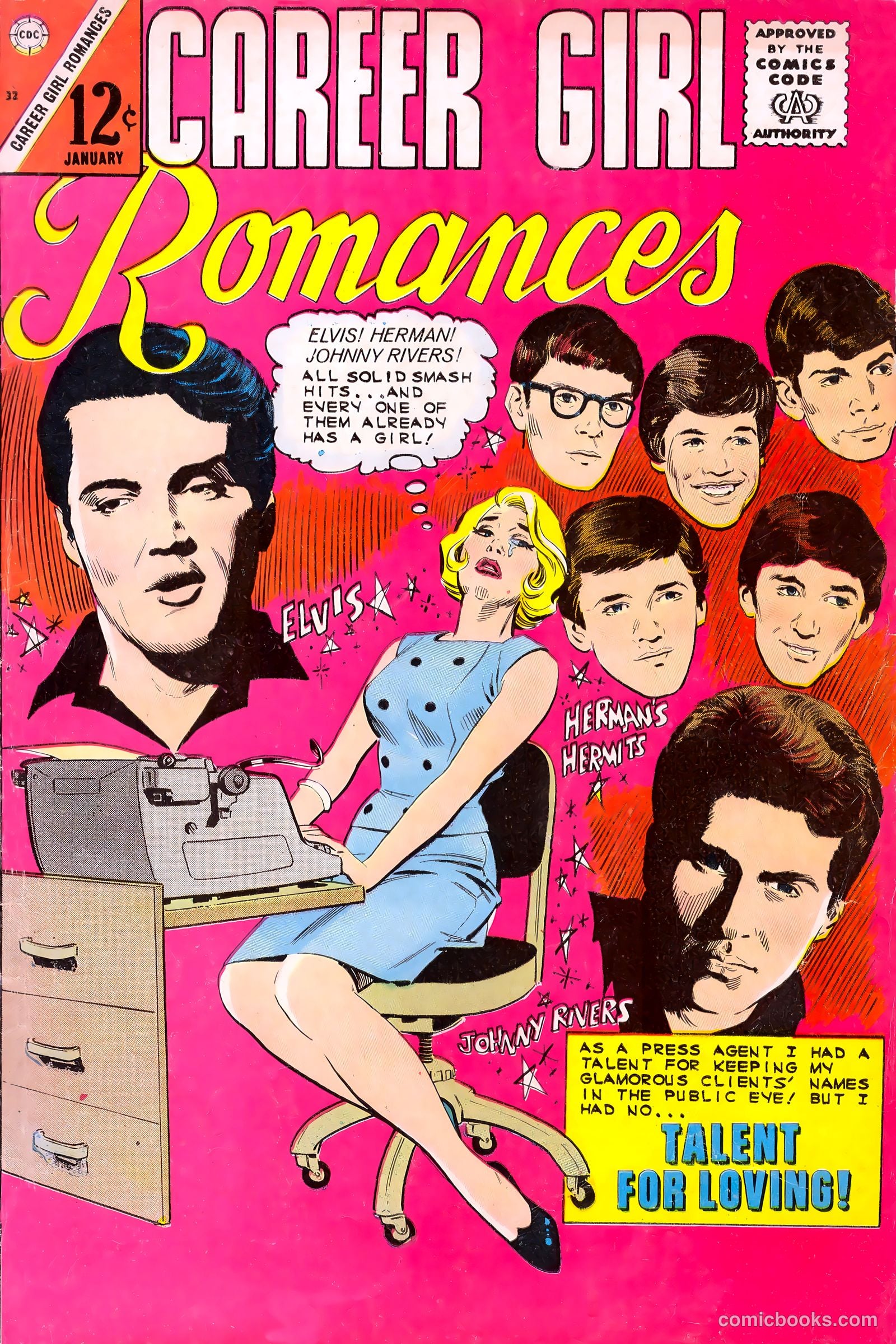 Career Girl Romances #32 — page 1 of 36