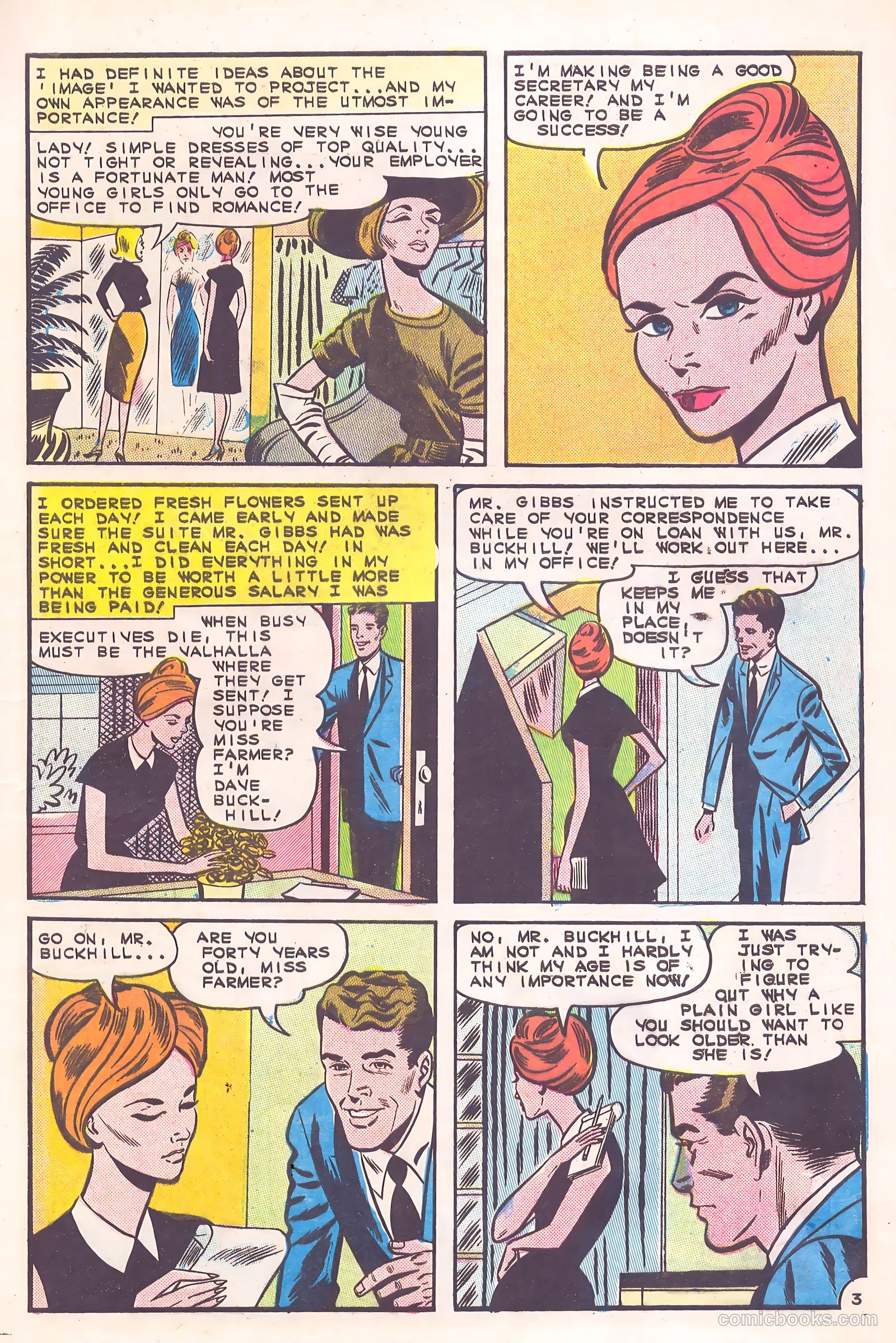 Career Girl Romances #32 — page 5 of 36