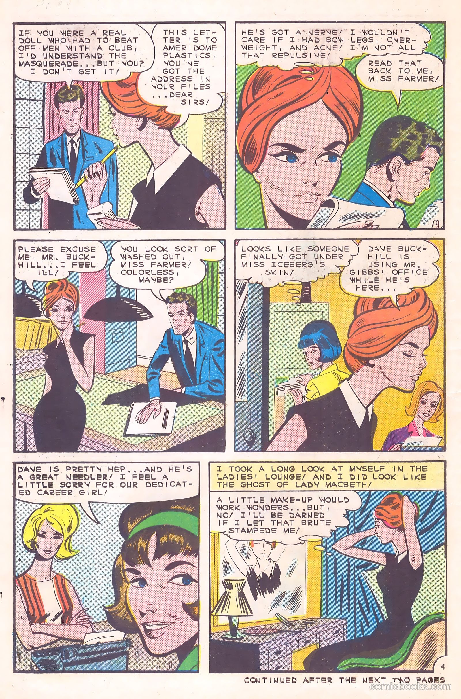Career Girl Romances #32 — page 6 of 36