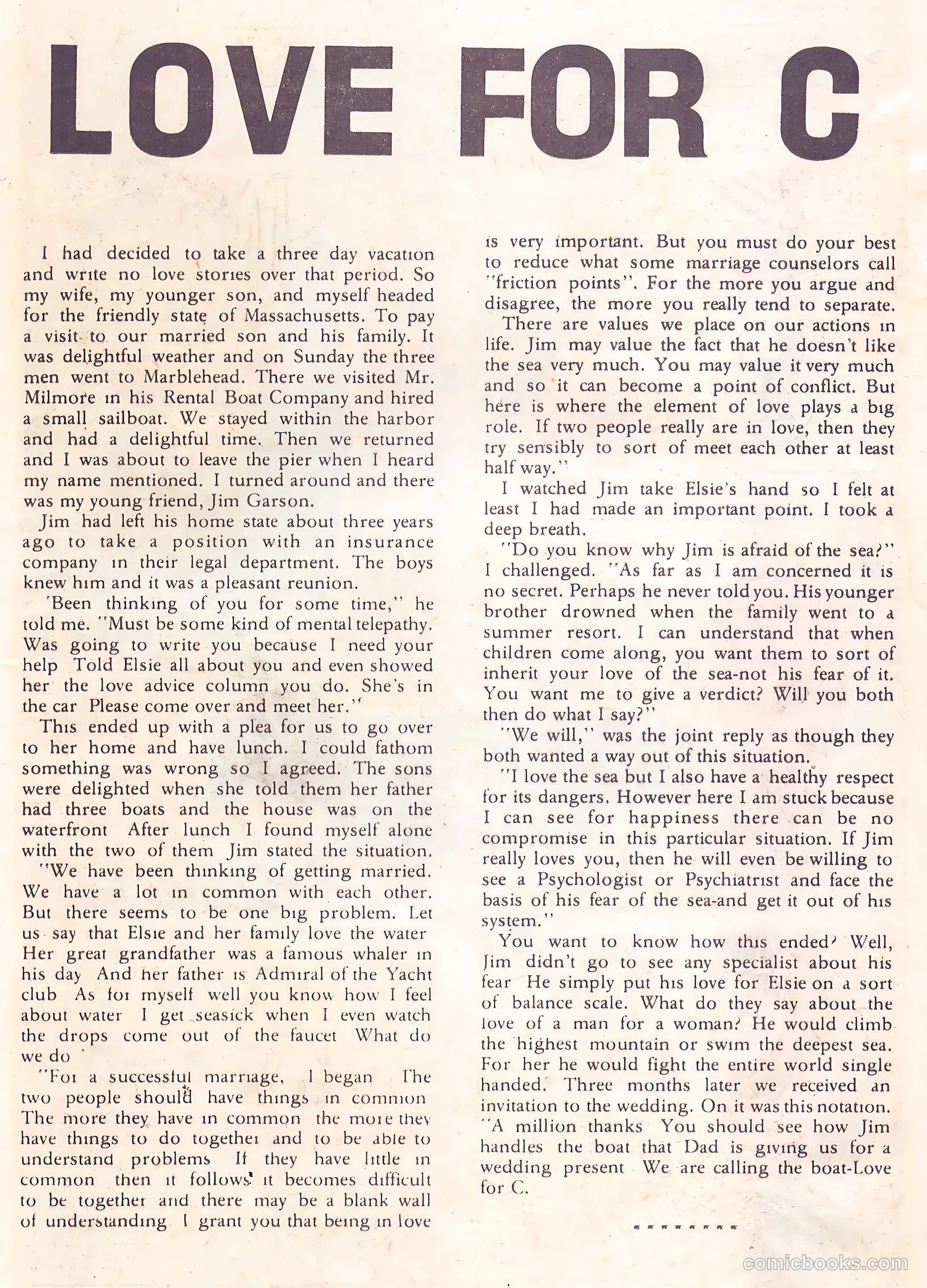 Career Girl Romances #32 — page 13 of 36