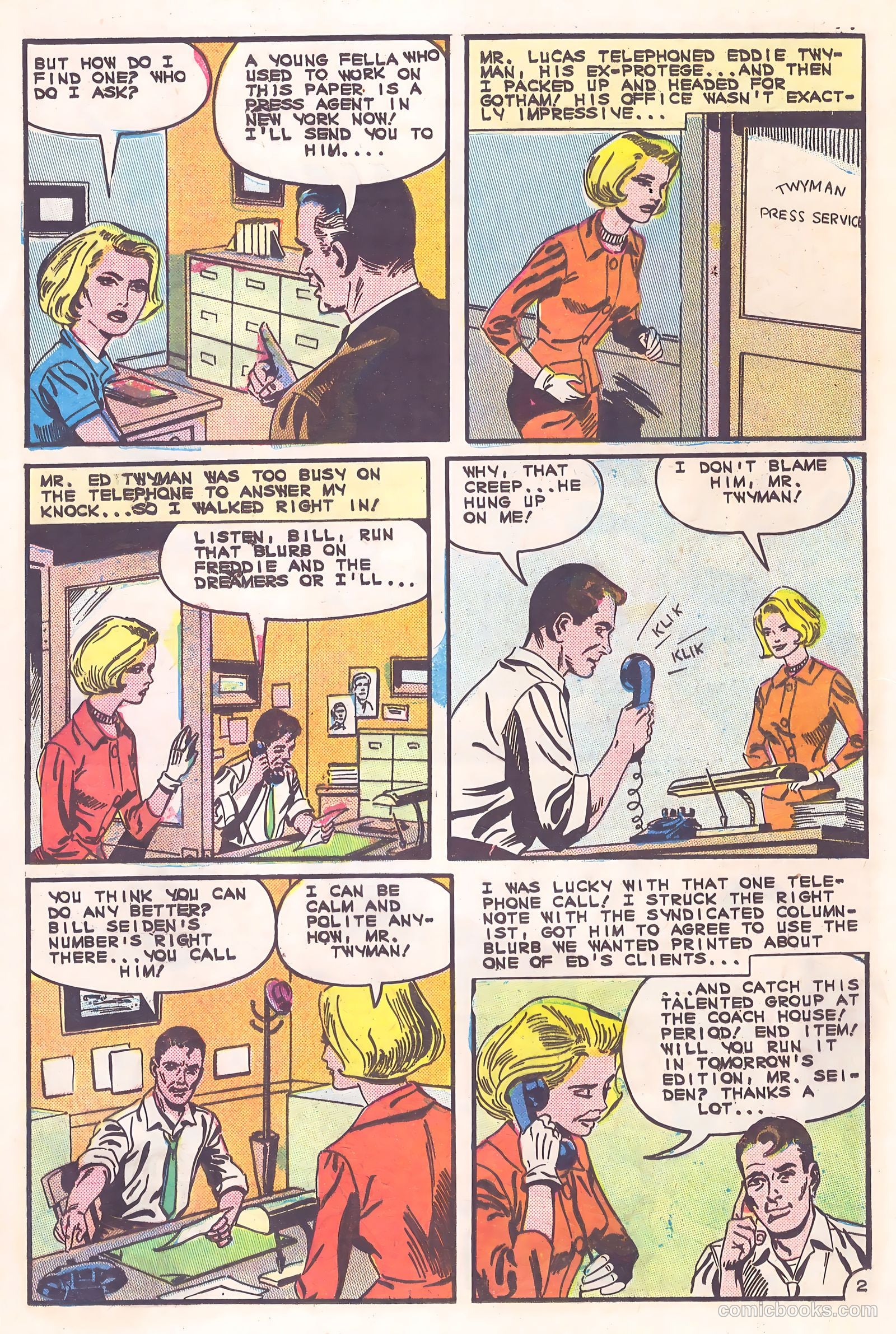 Career Girl Romances #32 — page 16 of 36