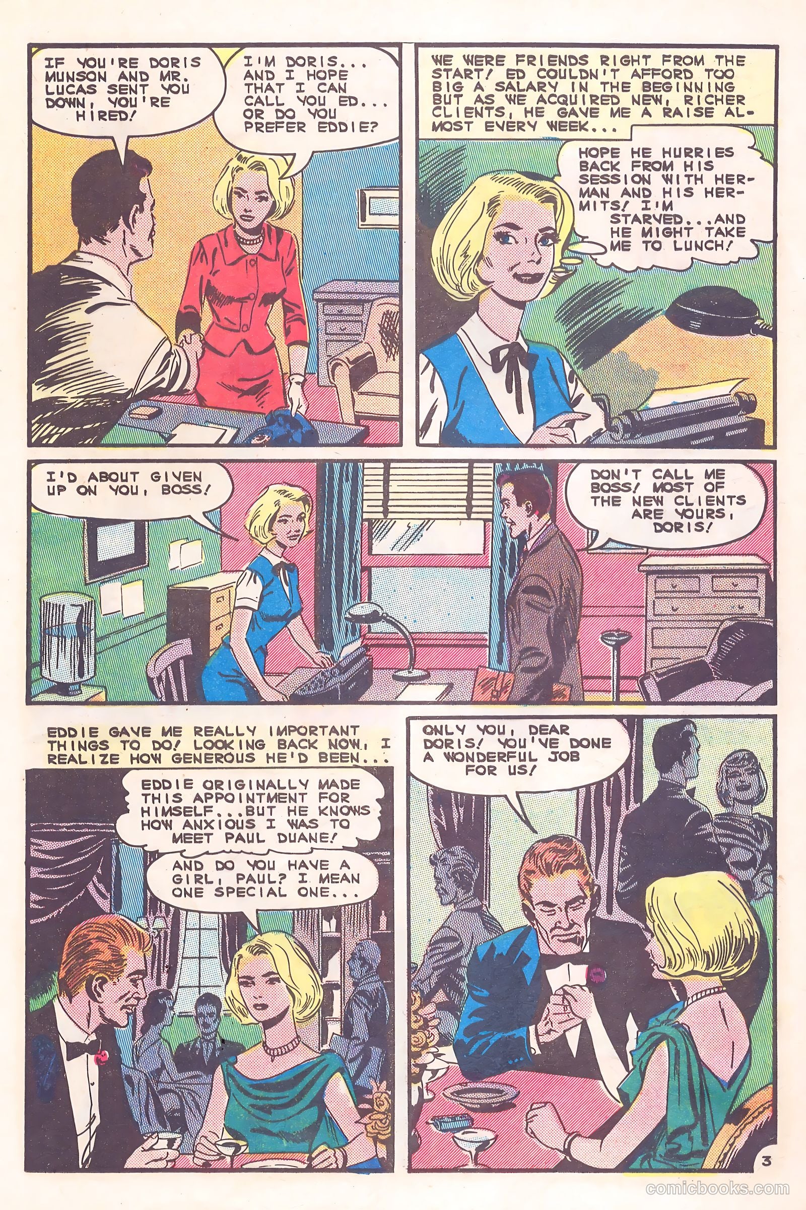 Career Girl Romances #32 — page 17 of 36