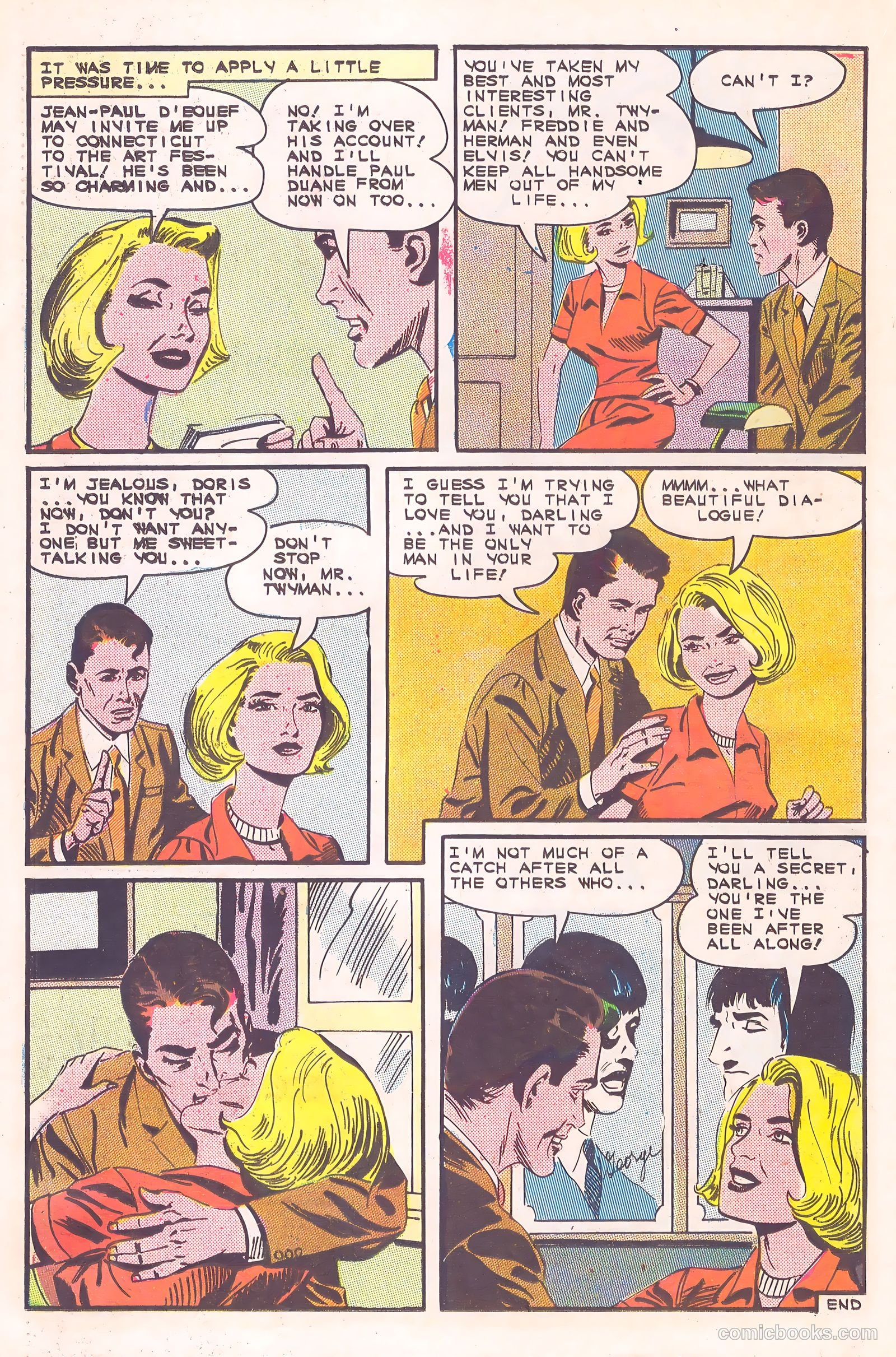 Career Girl Romances #32 — page 22 of 36