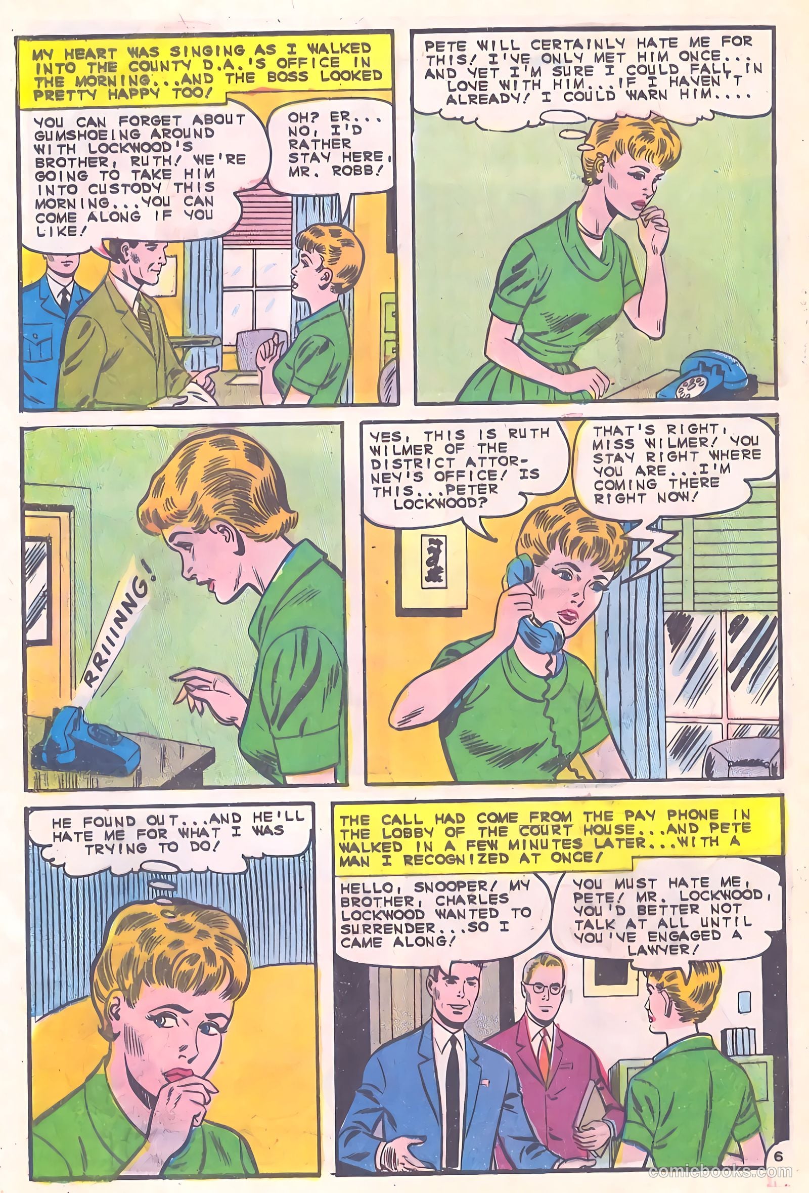 Career Girl Romances #33 — page 32 of 36
