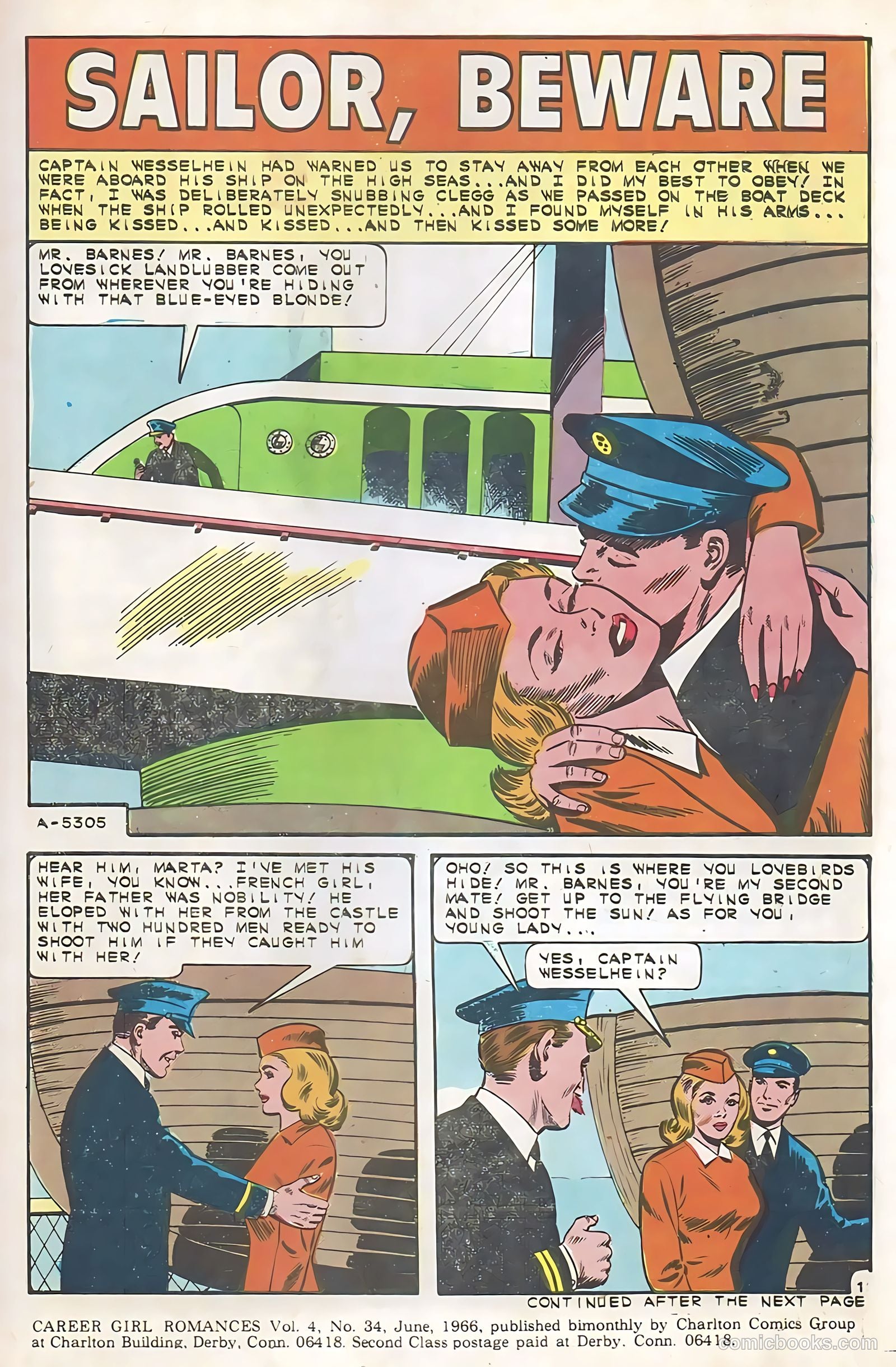 Career Girl Romances #34 — page 3 of 36