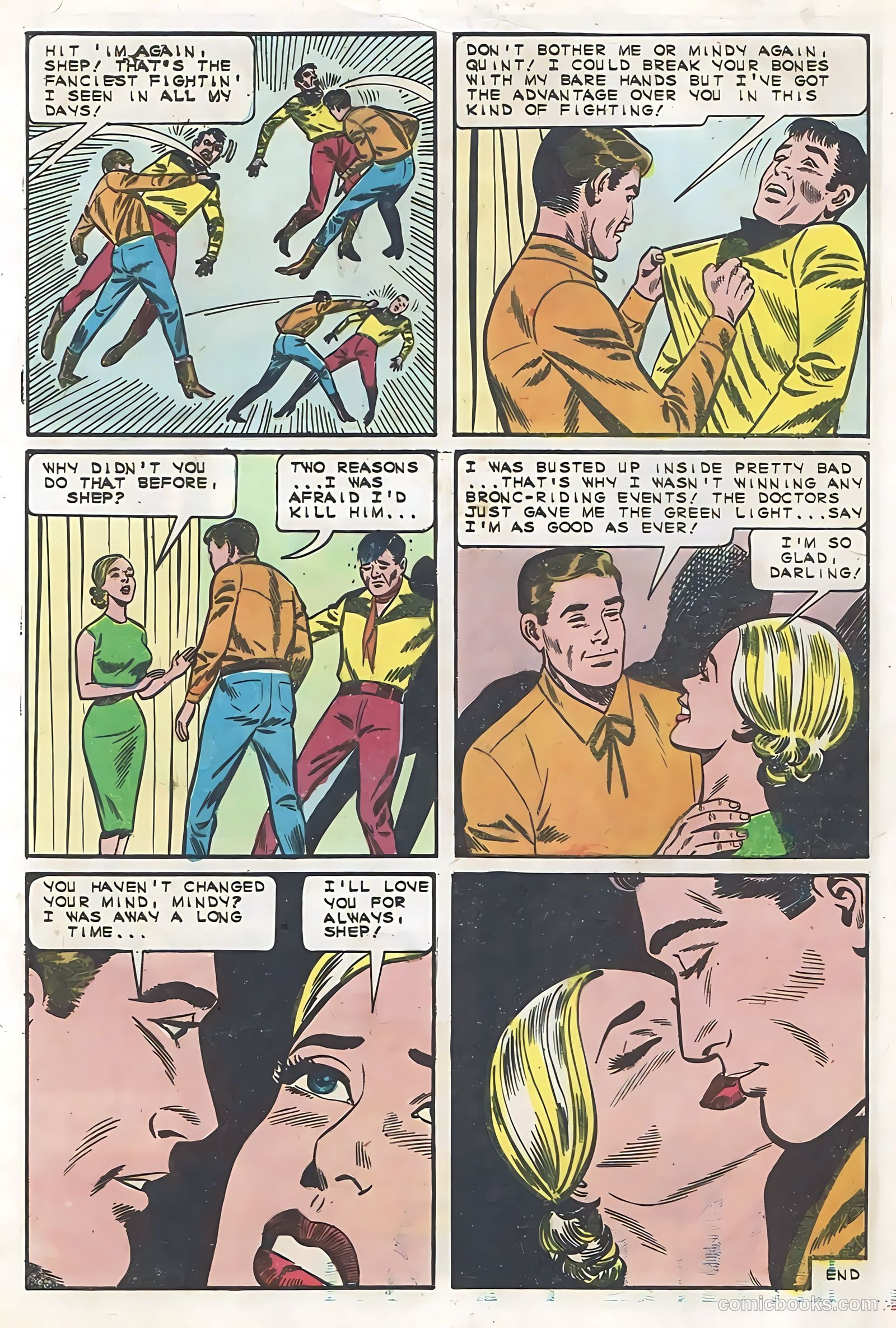 Career Girl Romances #34 — page 32 of 36