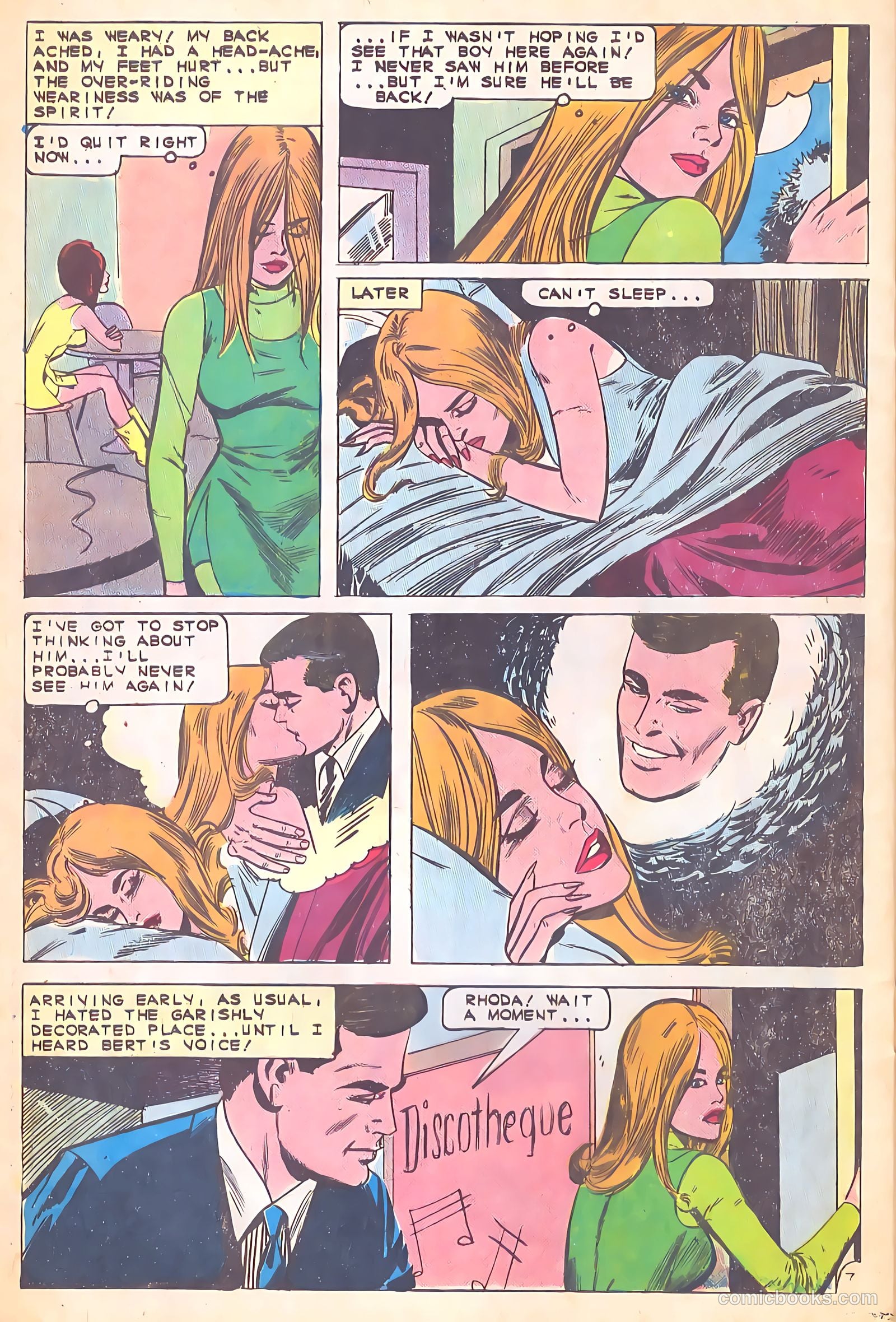Career Girl Romances #35 — page 32 of 37