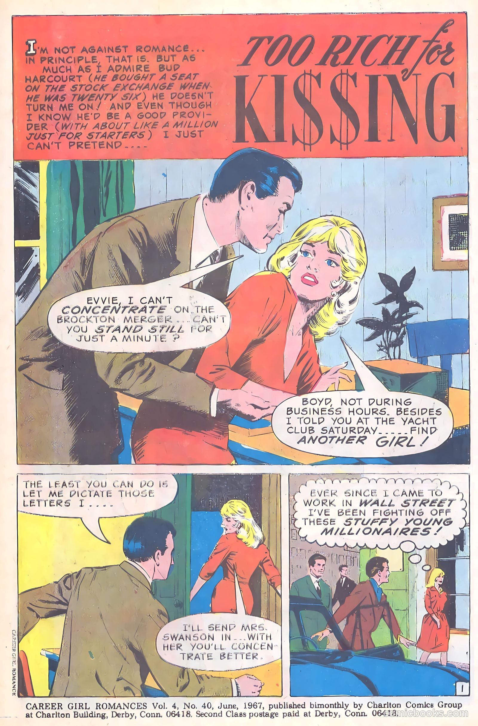 Career Girl Romances #40 — page 3 of 37