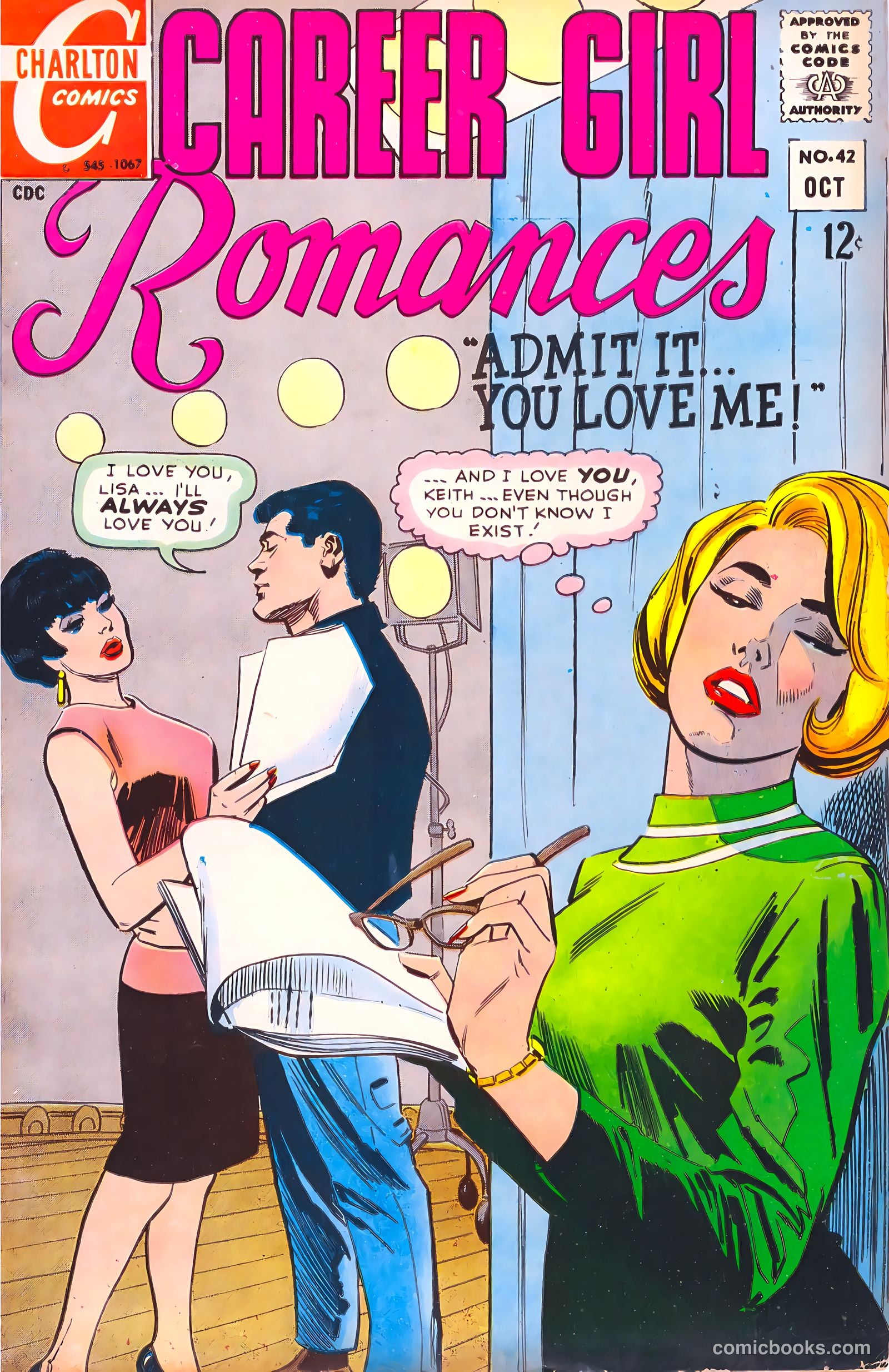 Career Girl Romances #42 — page 1 of 37