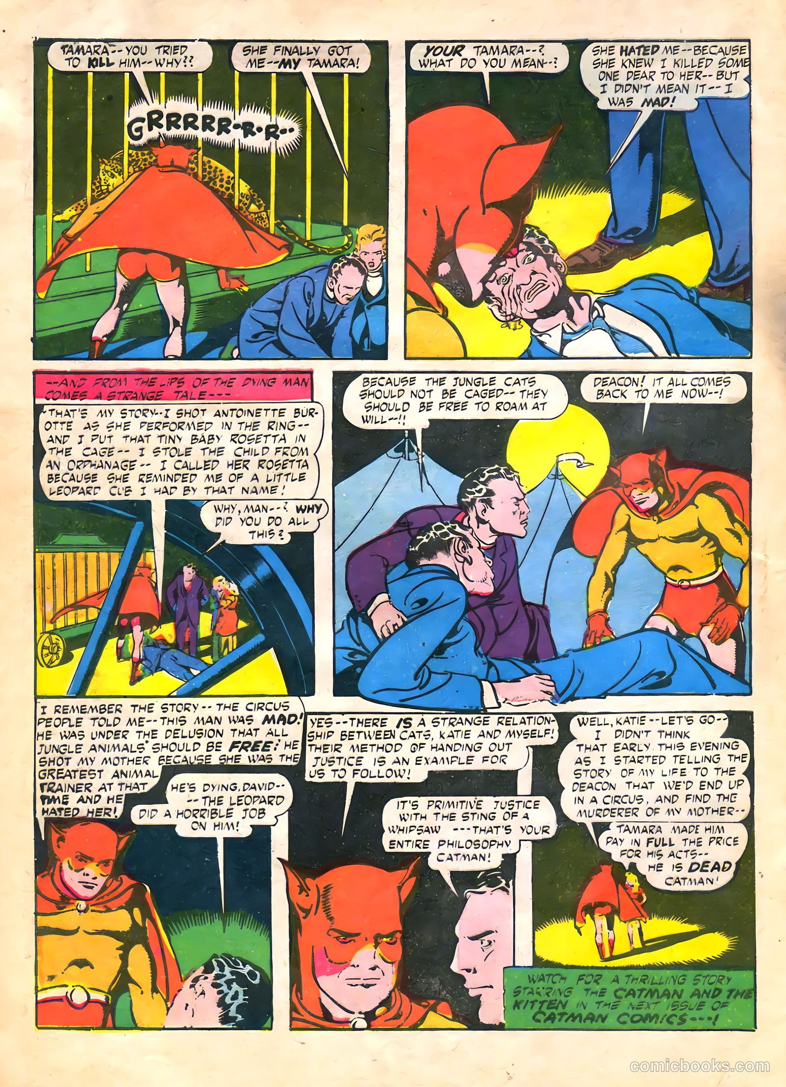 Cat-Man Comics #27 — page 12 of 52