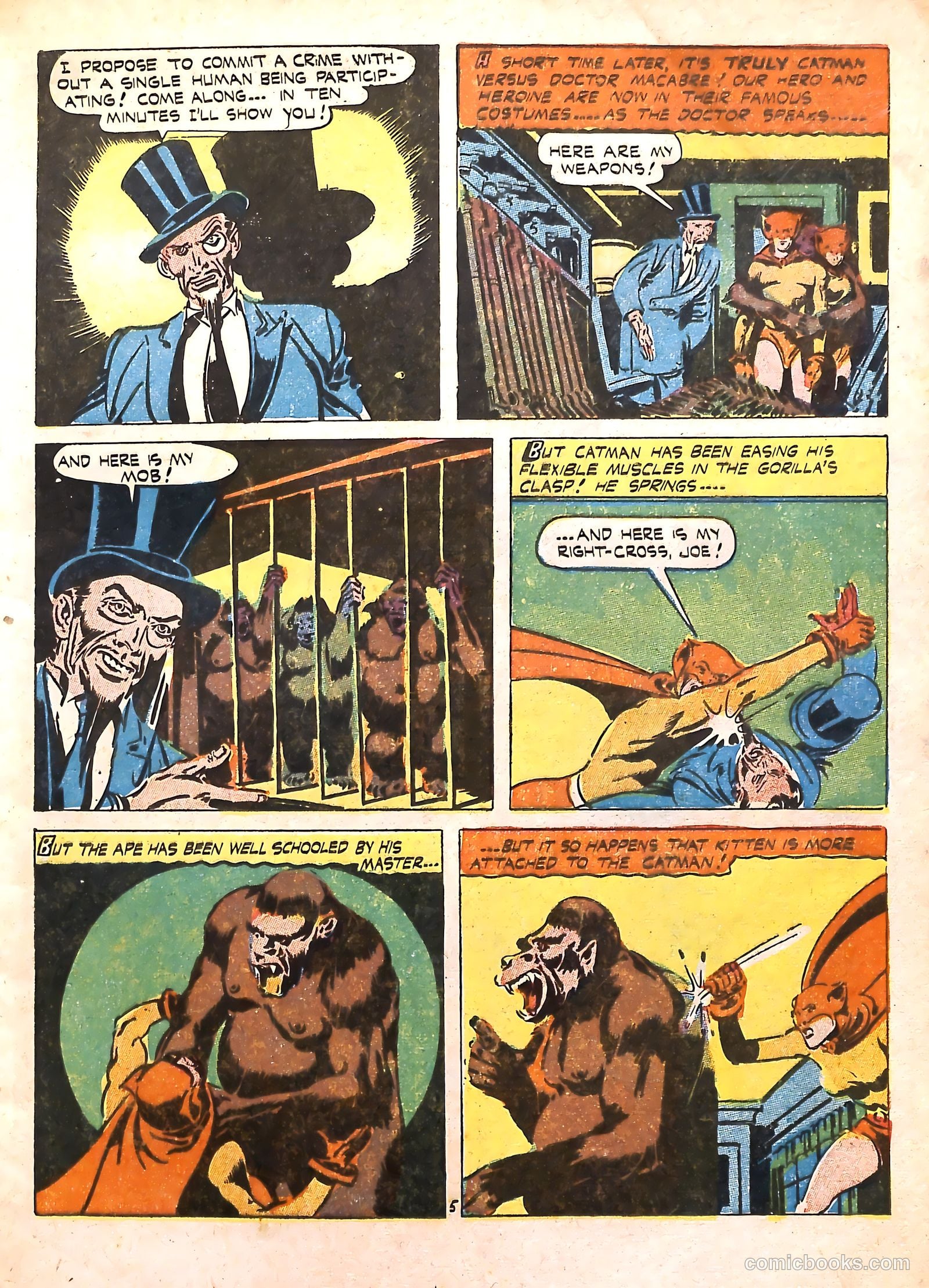 Cat-Man Comics #30 — page 8 of 55