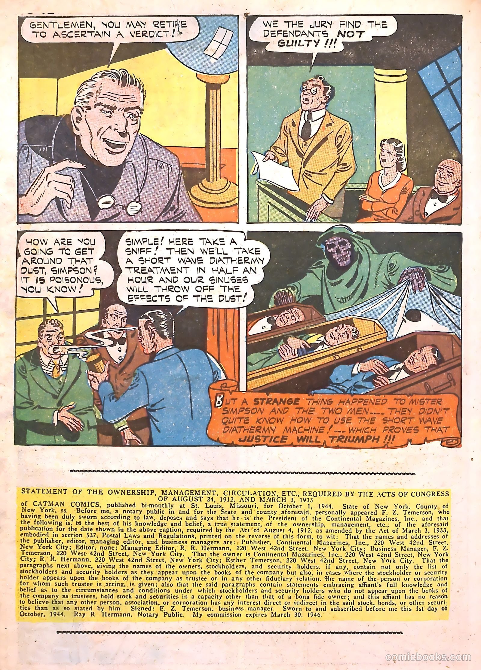 Cat-Man Comics #30 — page 51 of 55