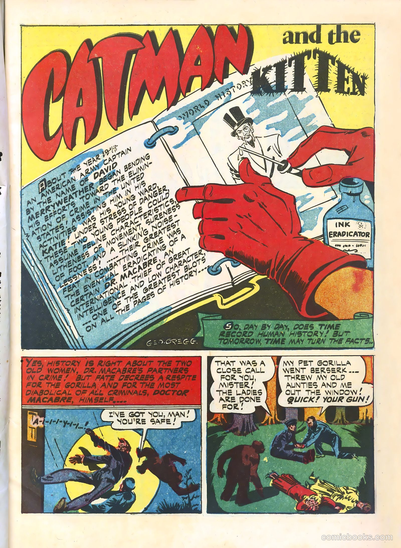 Cat-Man Comics #31 — page 3 of 53