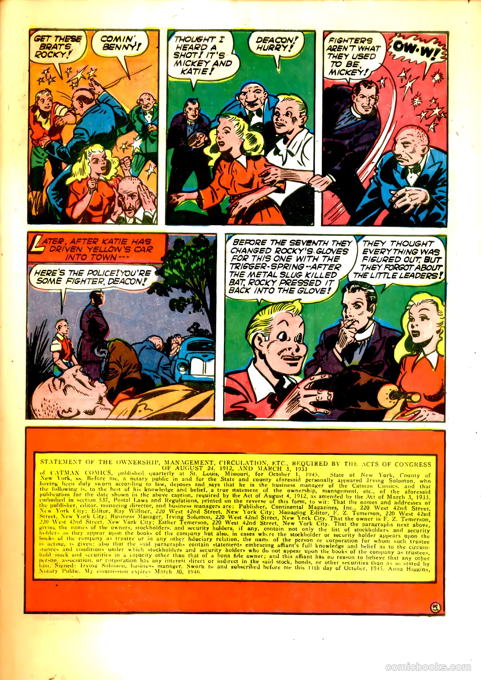 Cat-Man Comics #32 — page 46 of 53