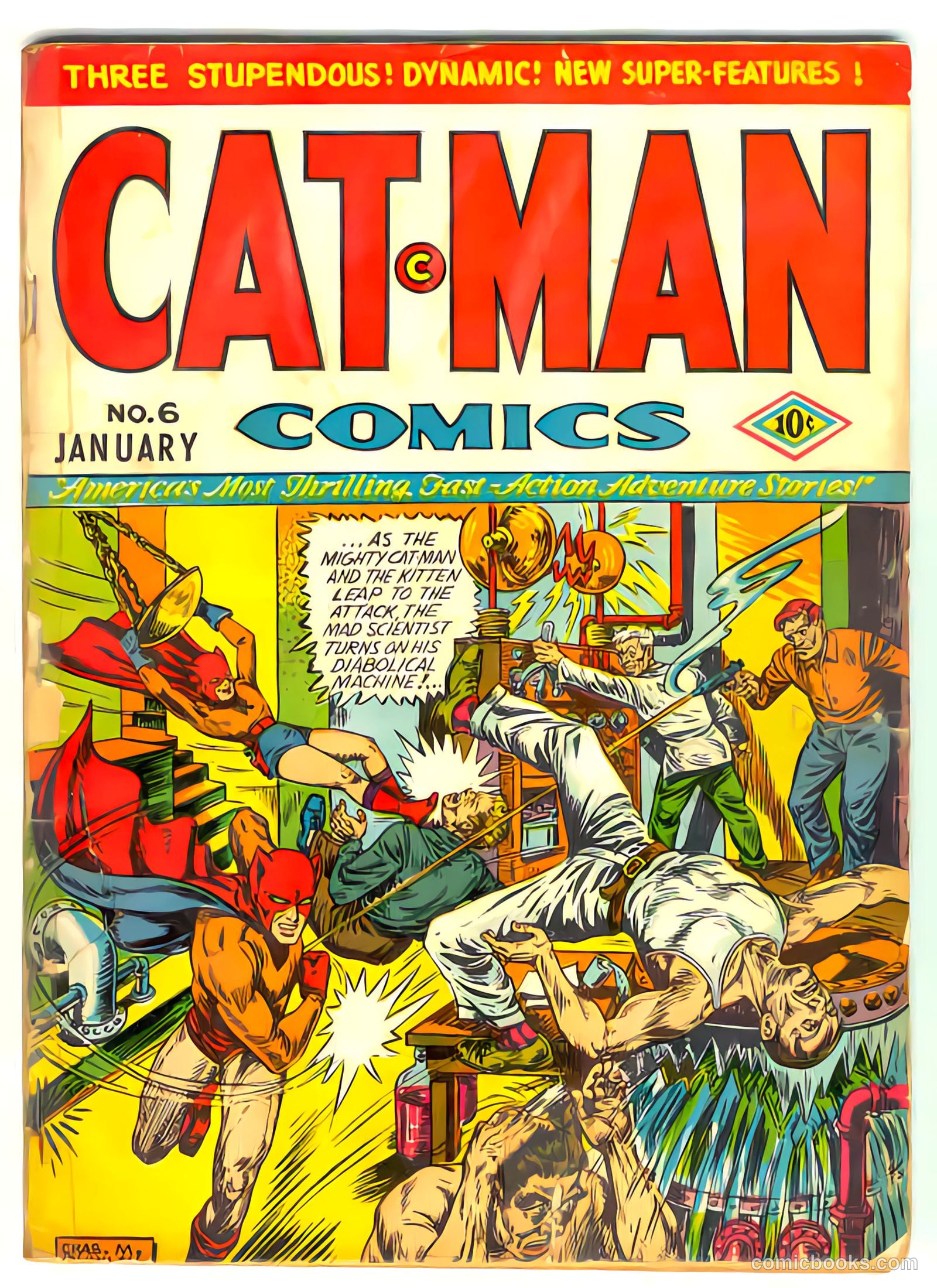 Cat-Man Comics #6 — page 1 of 68