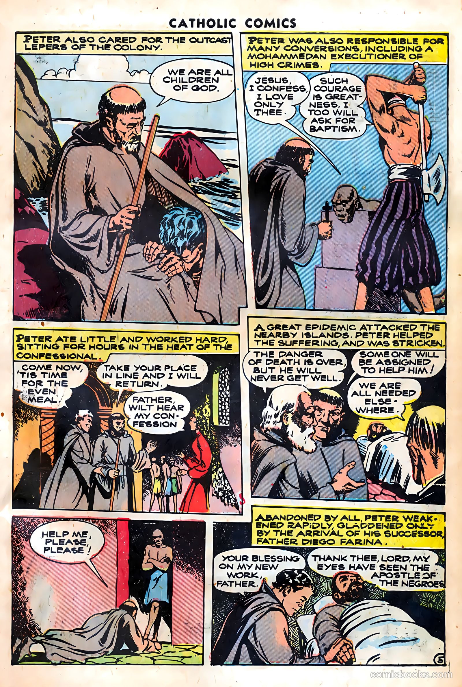 Catholic Comics #11 — page 34 of 37