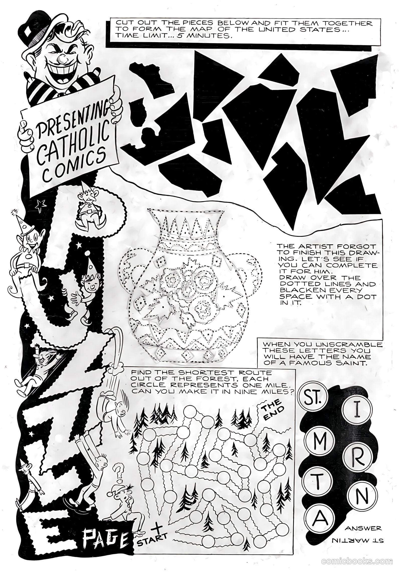 Catholic Comics #5 — page 34 of 35