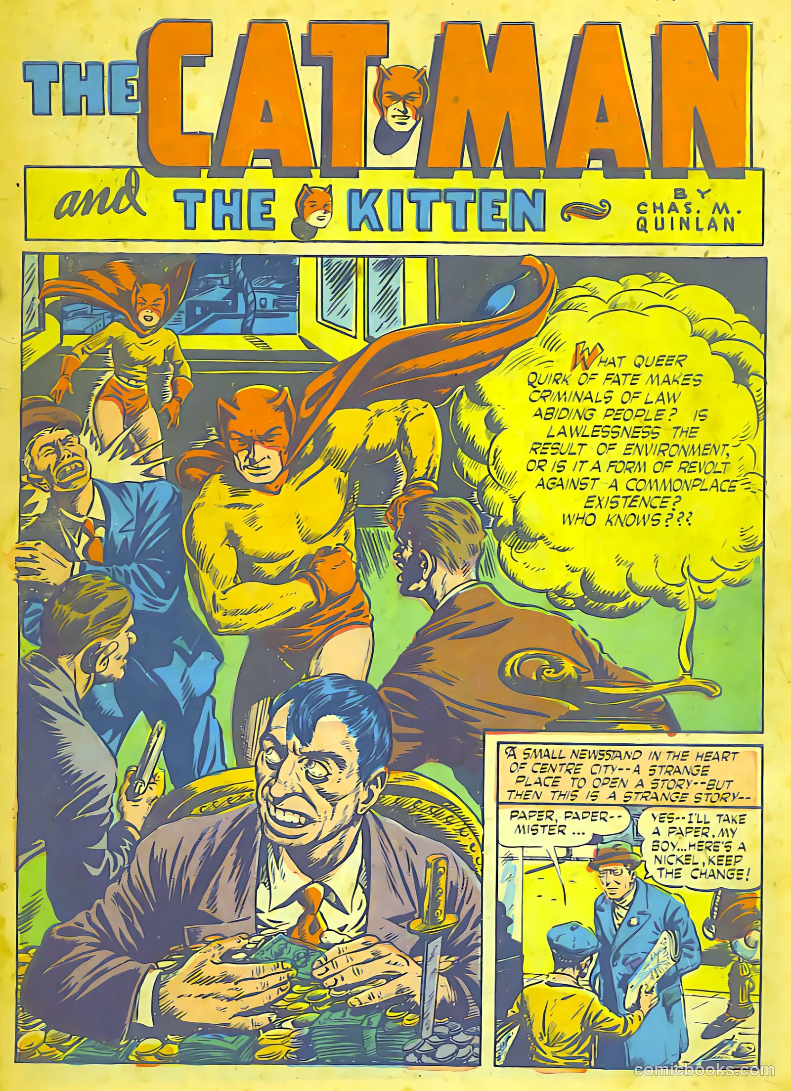 Cat-Man Comics #26 — page 3 of 53