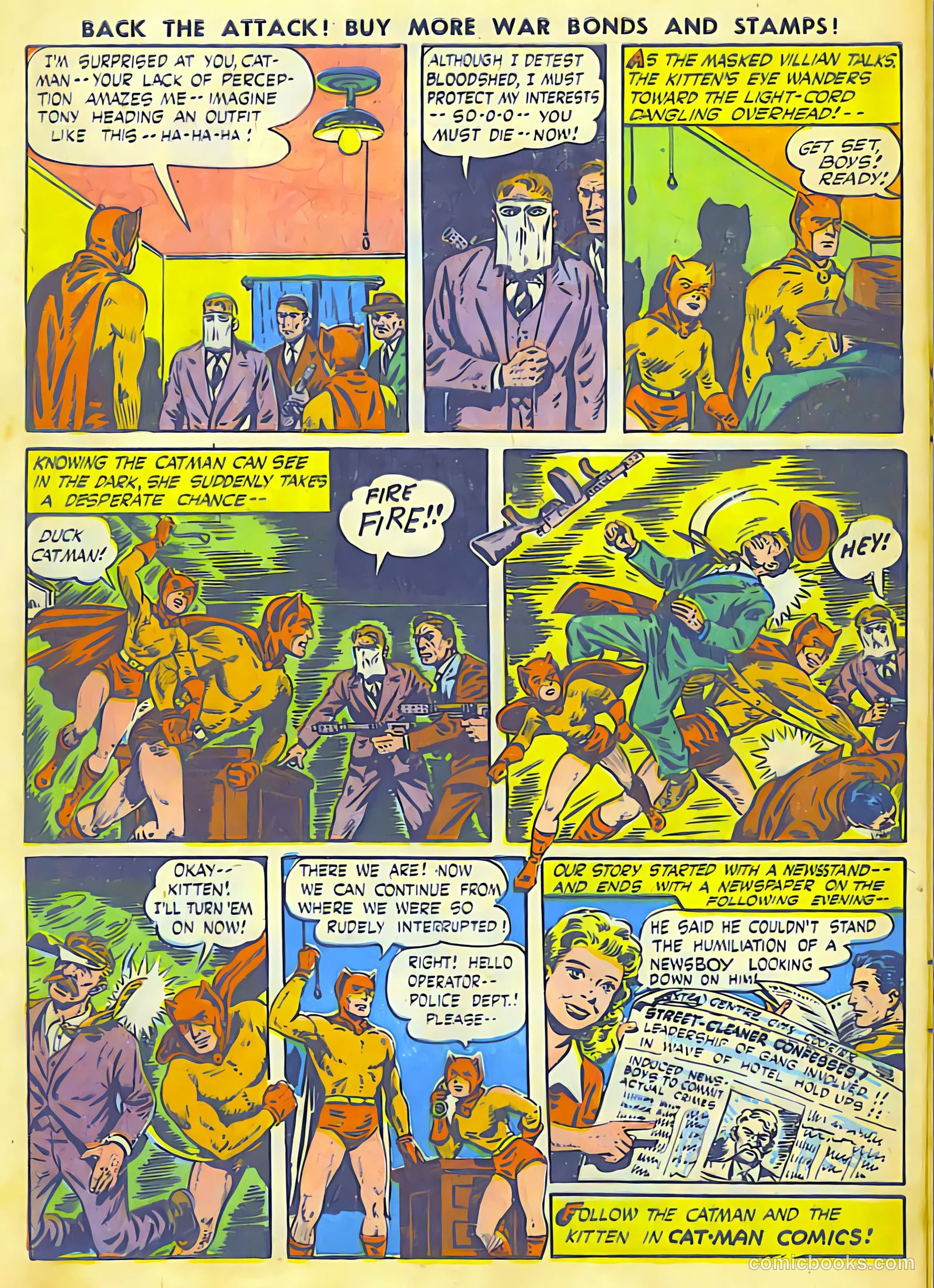 Cat-Man Comics #26 — page 10 of 53