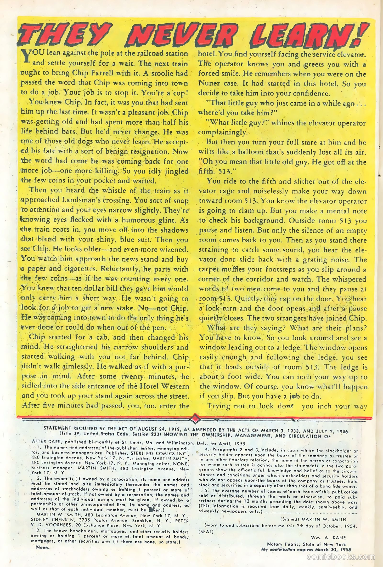 After Dark #6 — page 24 of 36