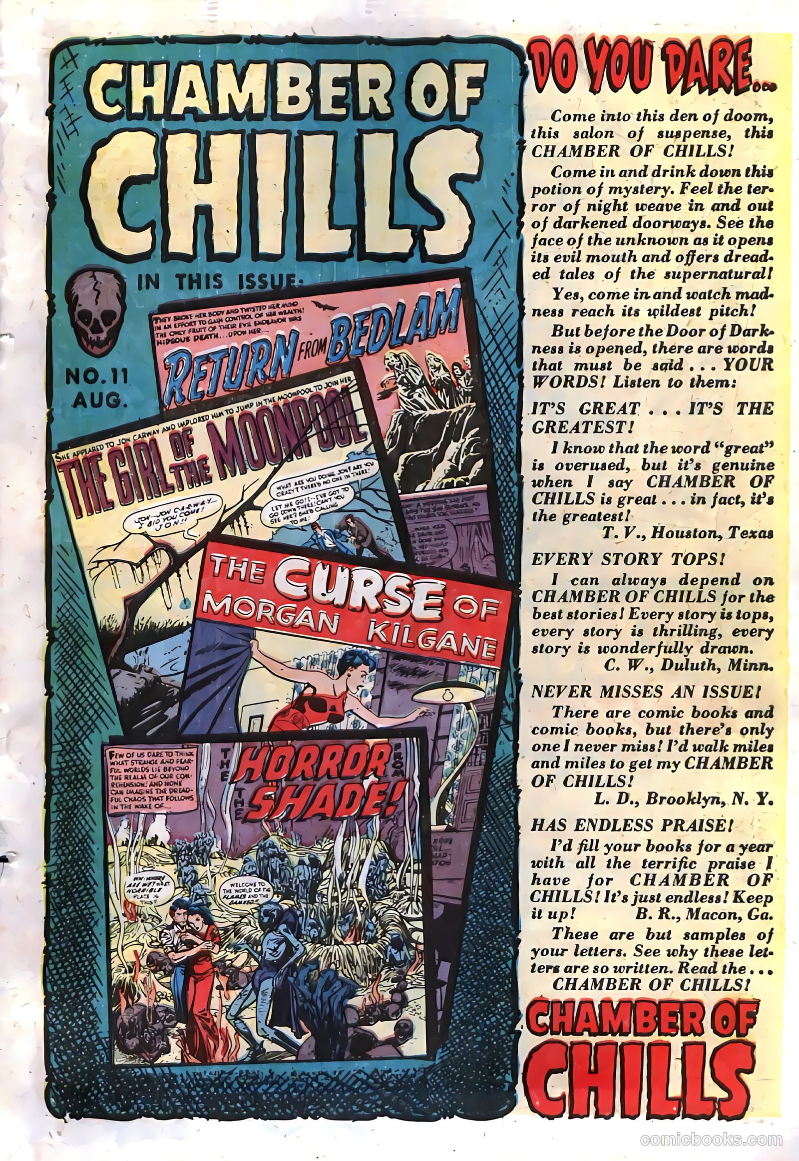 Chamber of Chills #11 — page 2 of 33