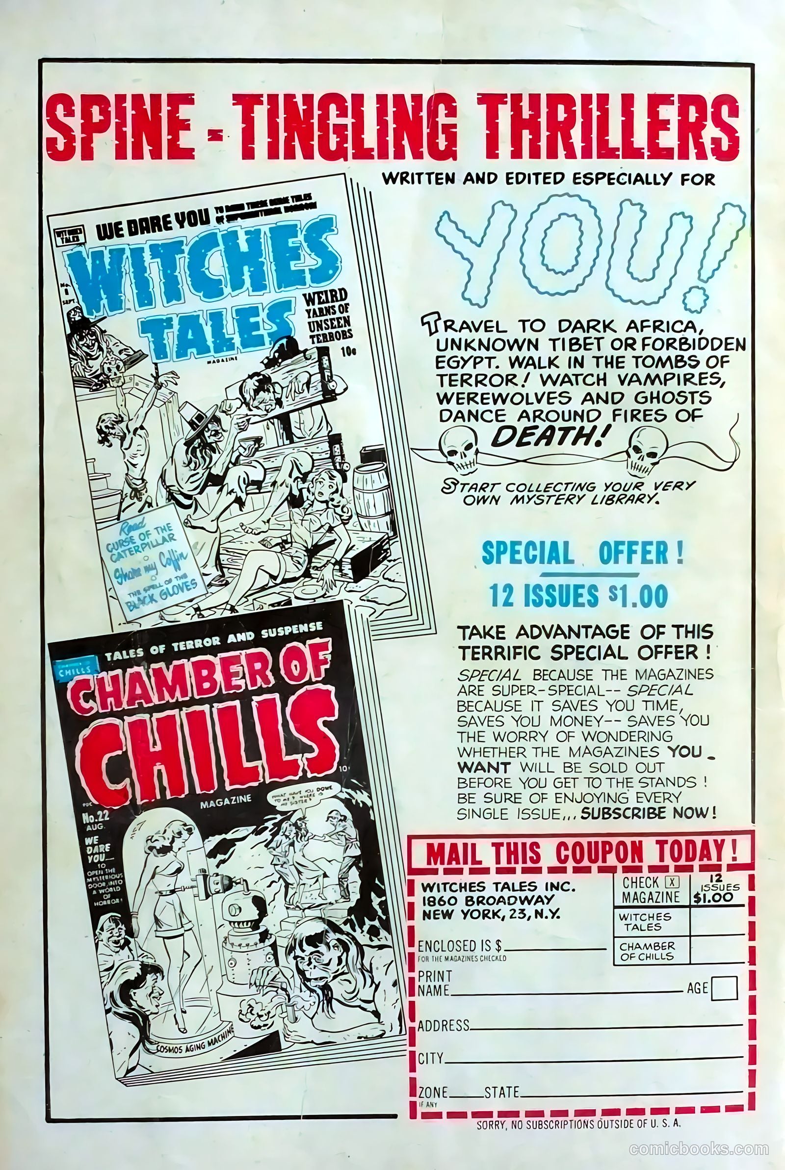 Chamber of Chills #3 — page 36 of 36