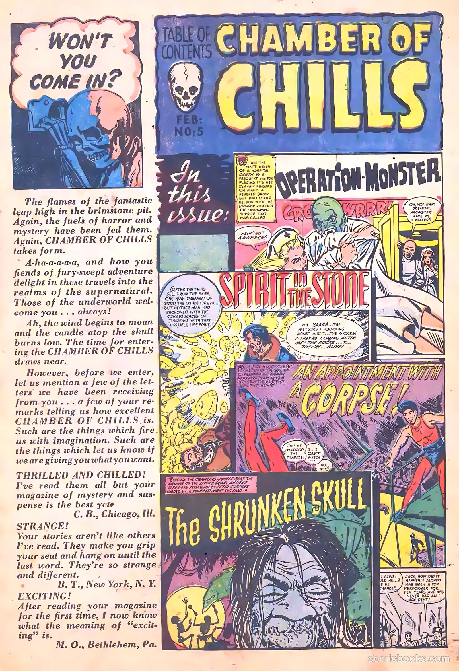 Chamber of Chills #5 — page 3 of 36