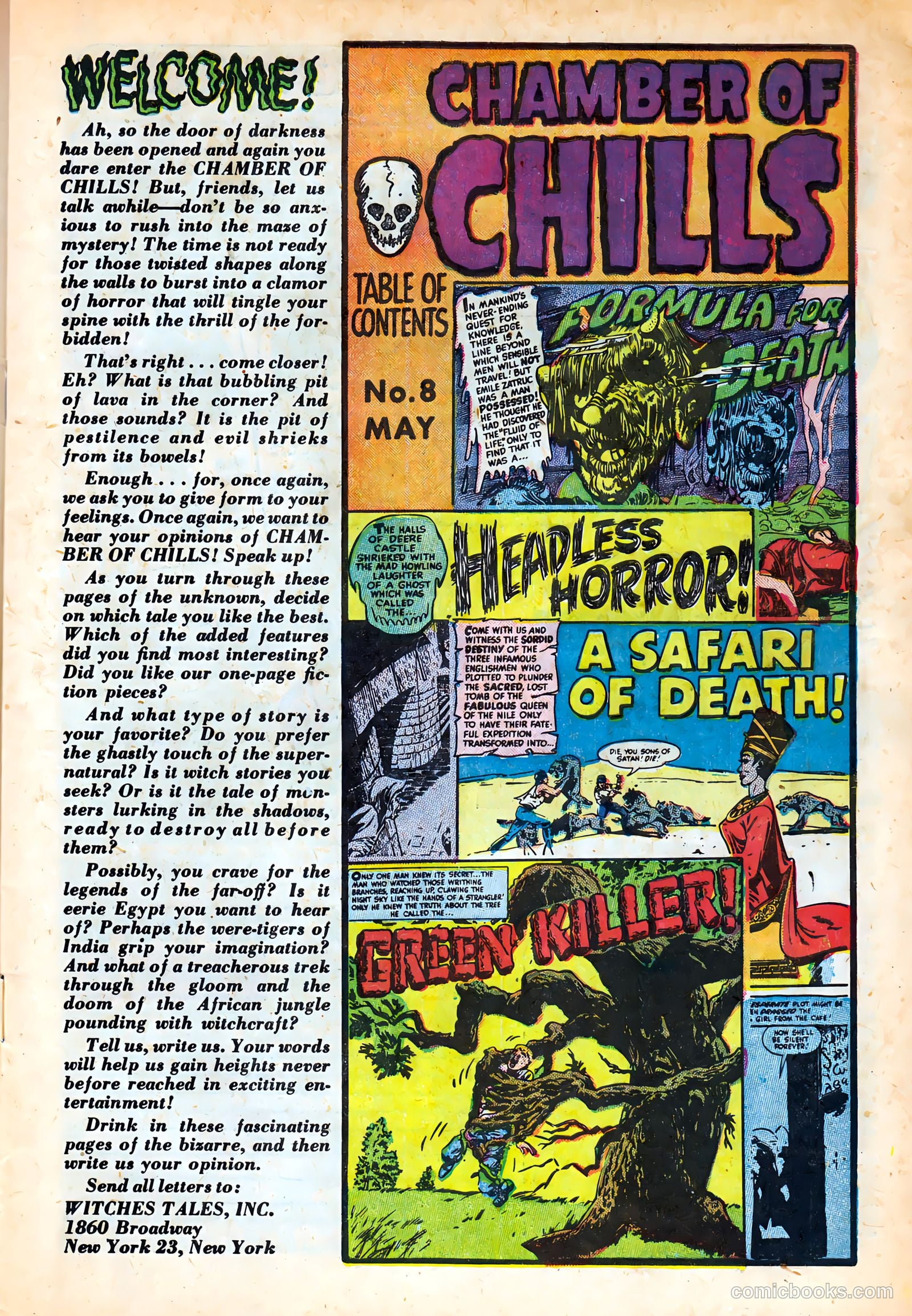 Chamber of Chills #8 — page 3 of 36