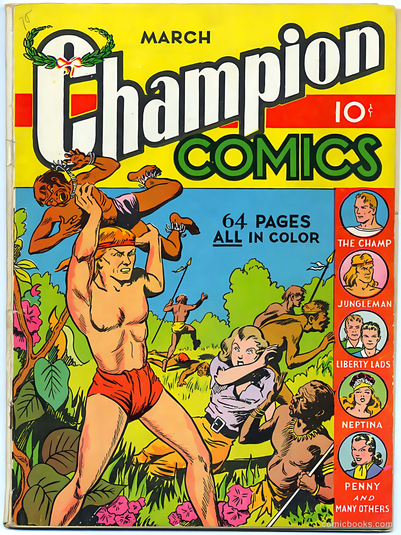Champion Comics #5 — page 1 of 67