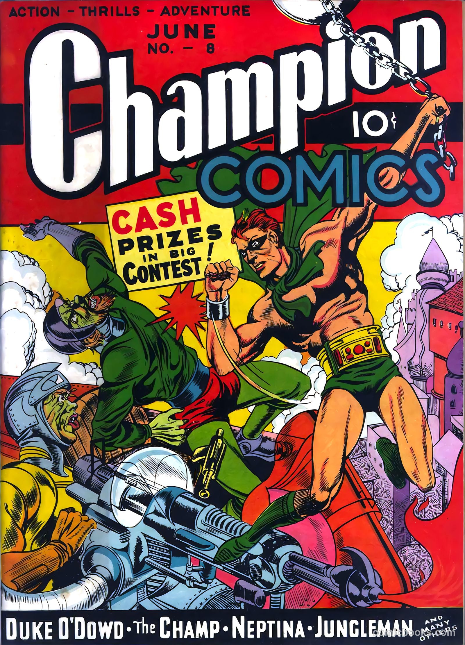 Champion Comics #8 — page 1 of 60