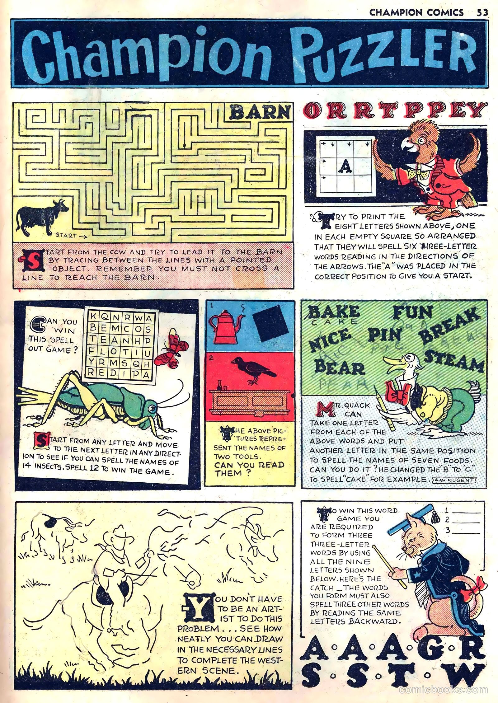 Champion Comics #9 — page 55 of 68