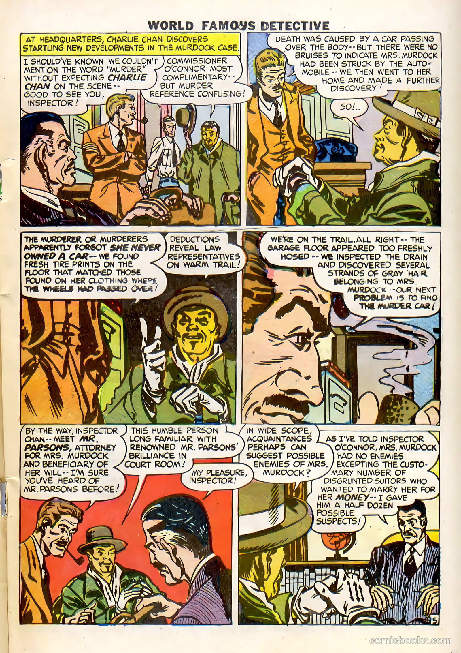 Charlie Chan #1 — page 7 of 52