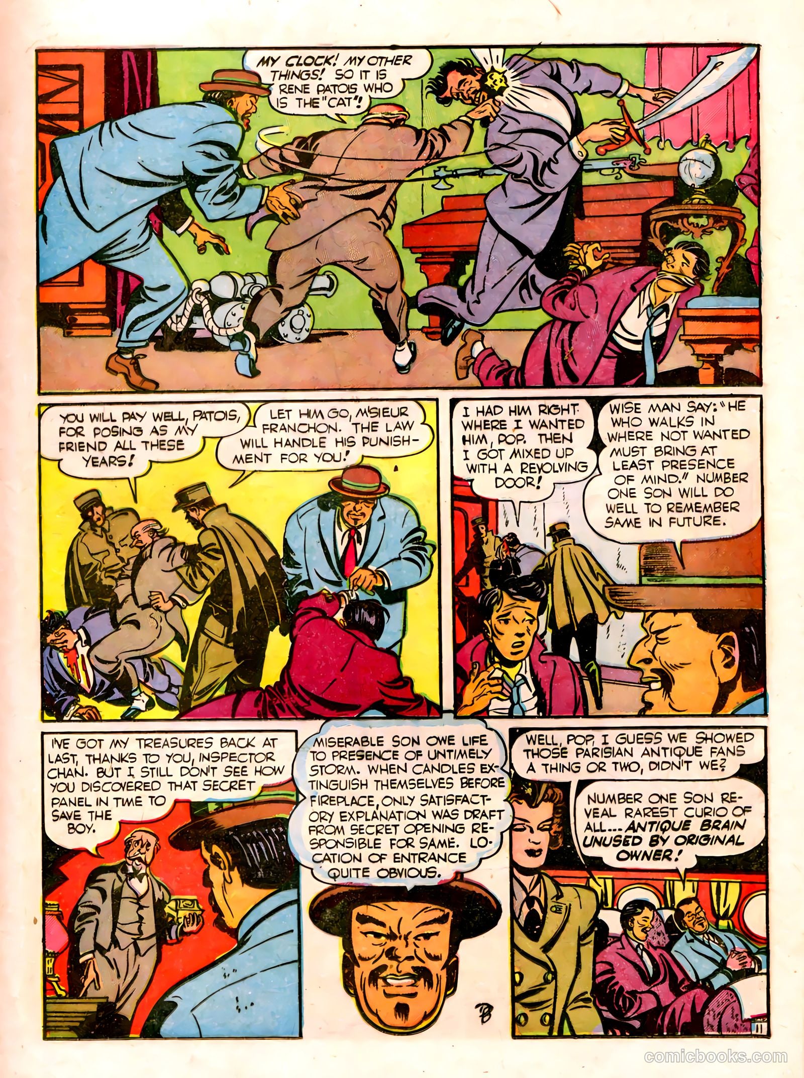Charlie Chan #5 — page 12 of 50