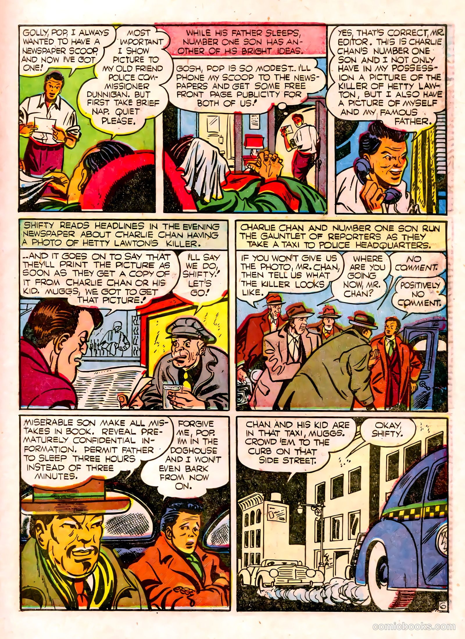 Charlie Chan #5 — page 18 of 50
