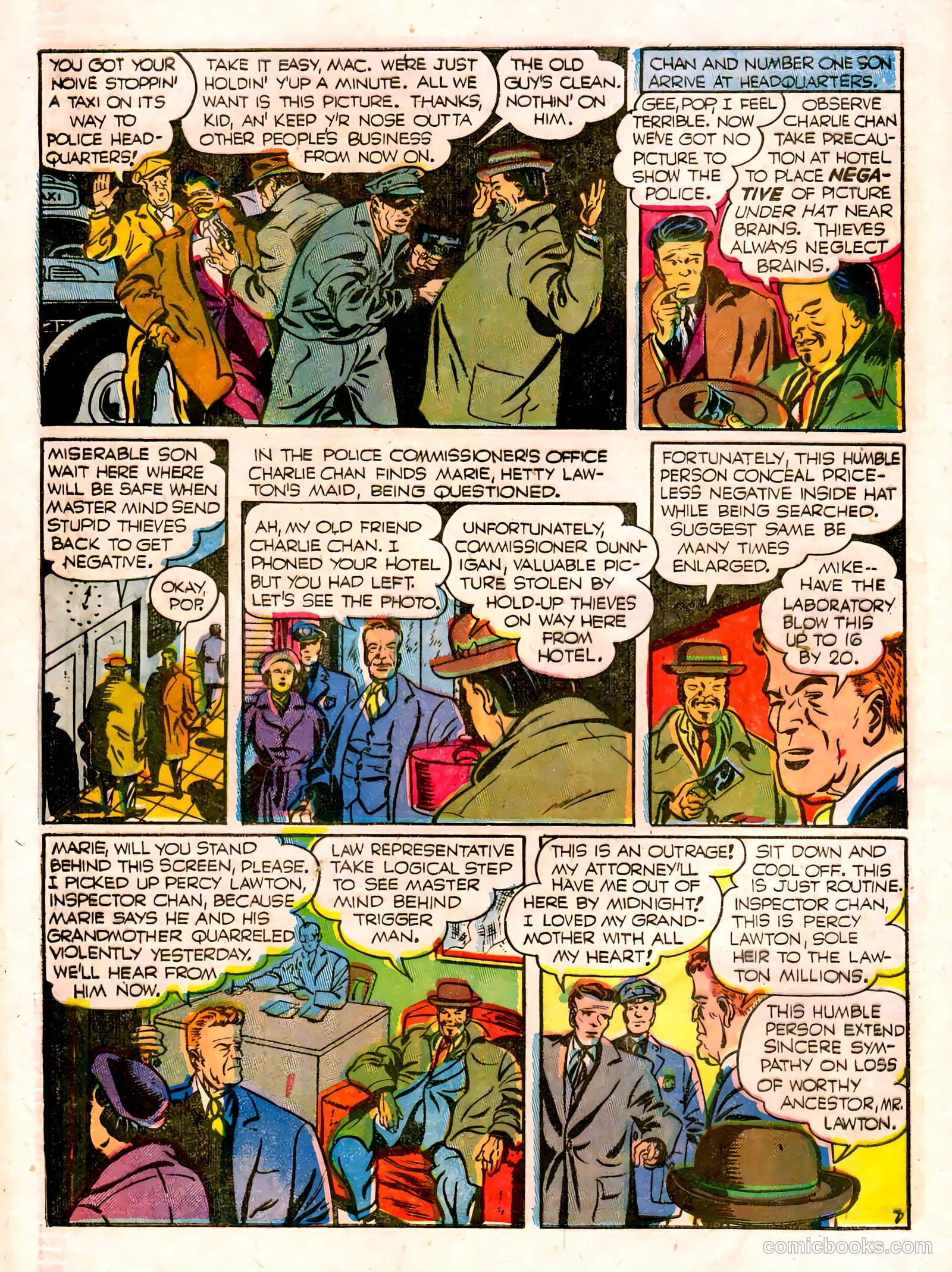 Charlie Chan #5 — page 19 of 50