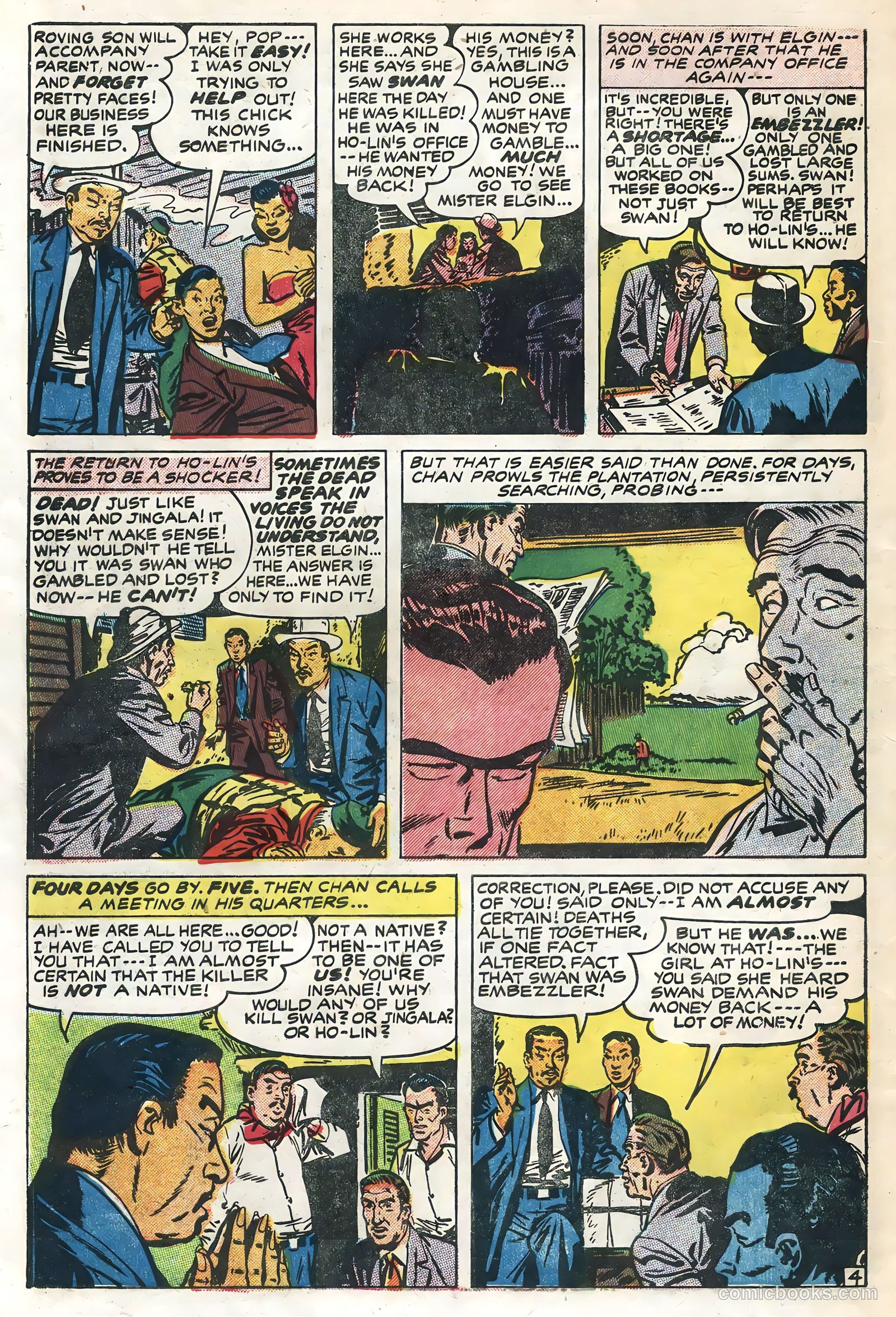 Charlie Chan #6 — page 6 of 36