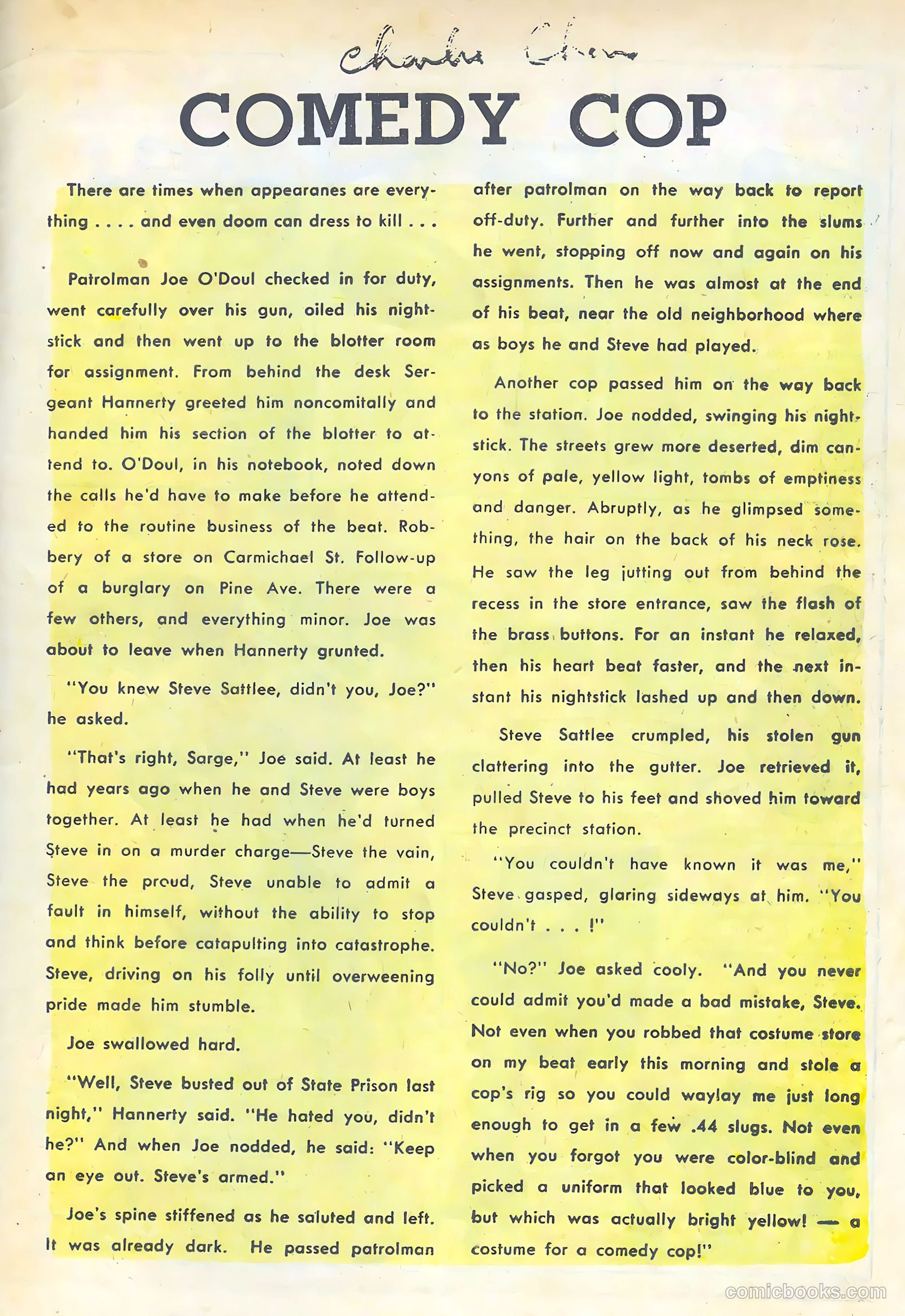 Charlie Chan #7 — page 33 of 36
