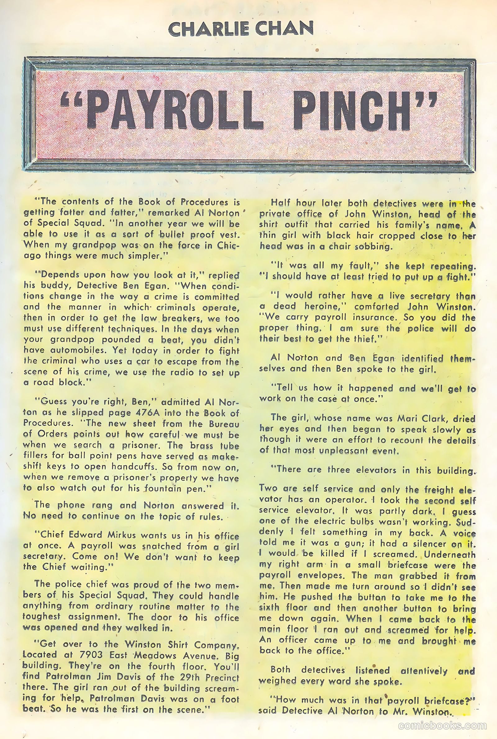 Charlie Chan #8 — page 25 of 36