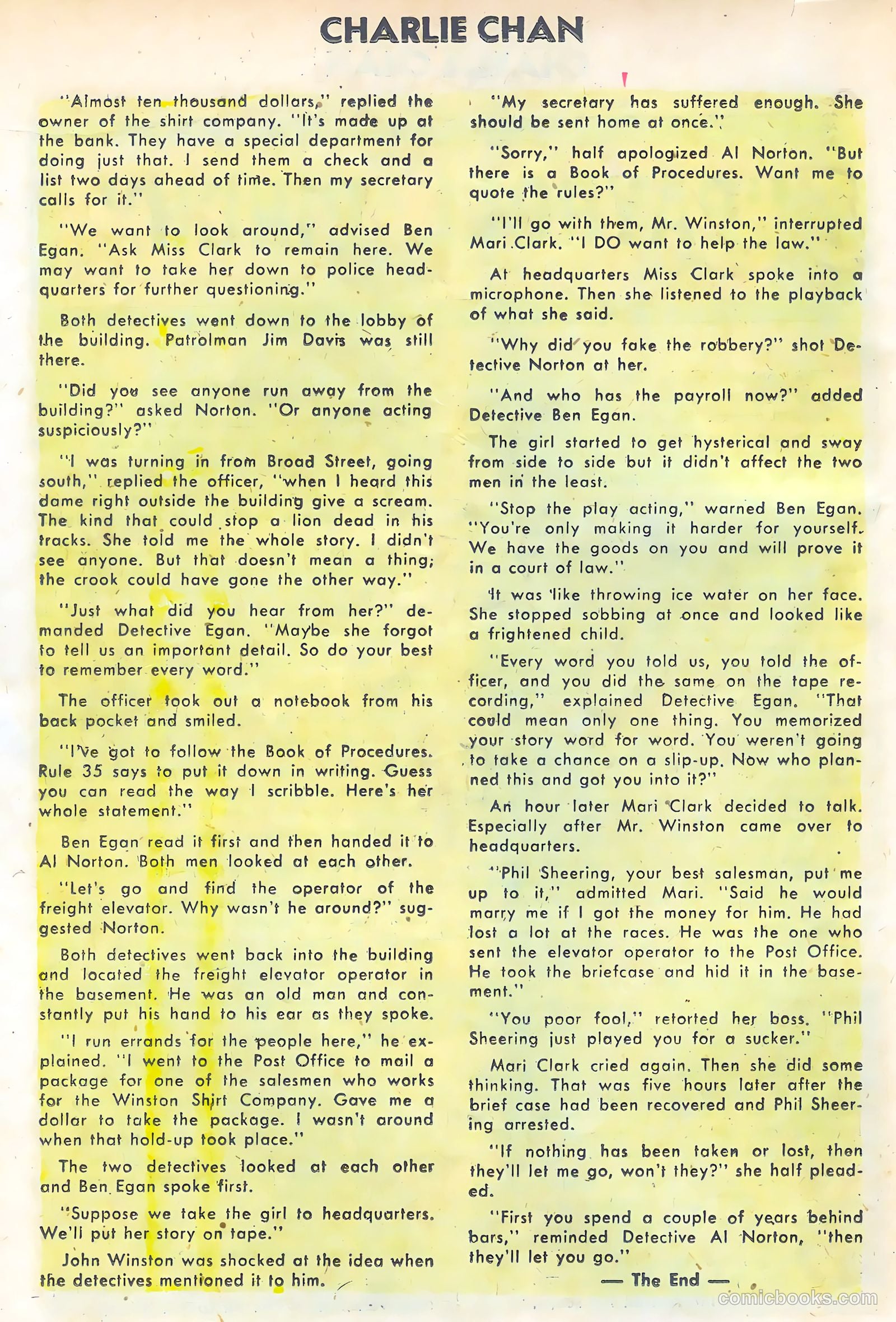 Charlie Chan #8 — page 26 of 36