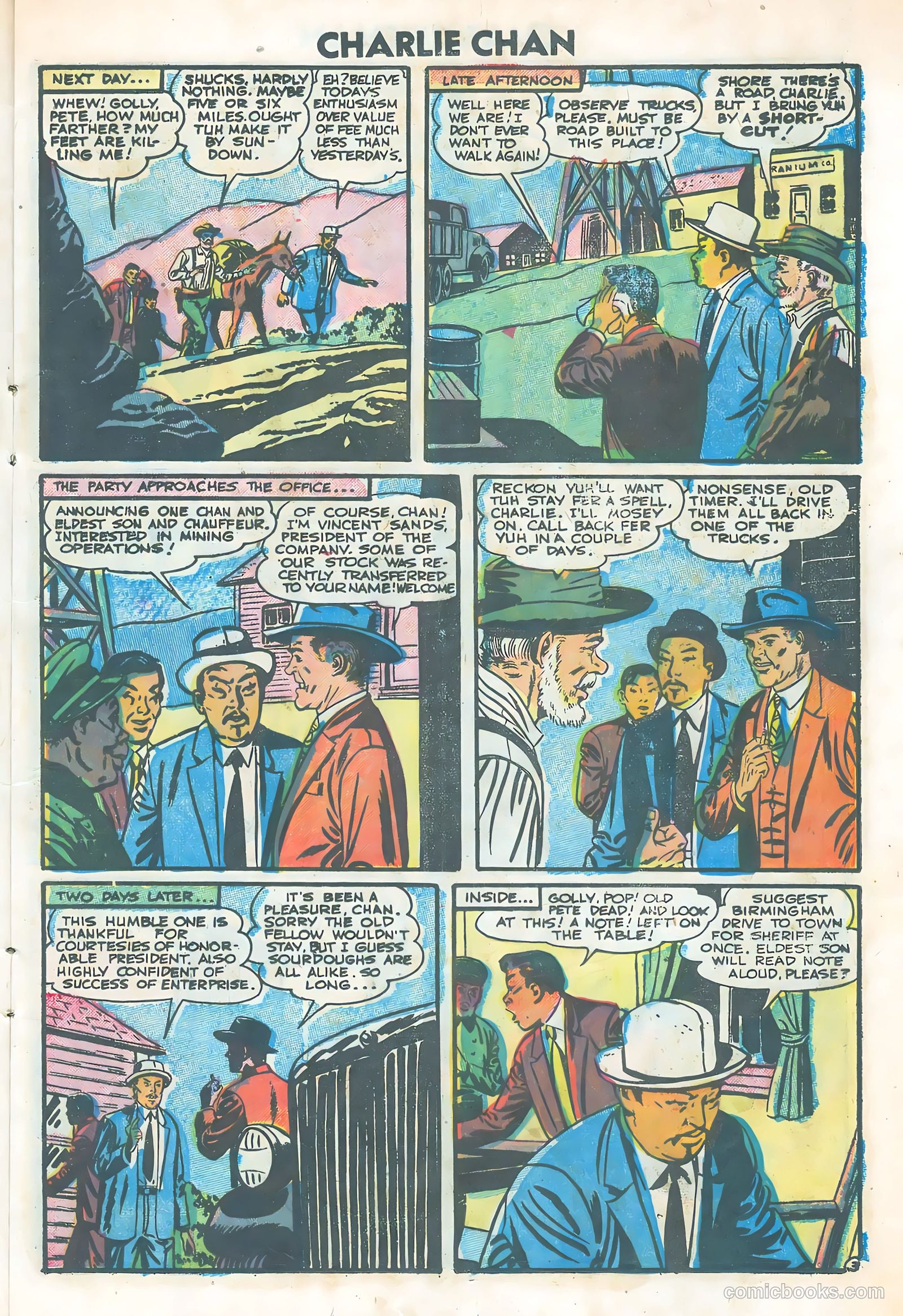 Charlie Chan #9 — page 13 of 36