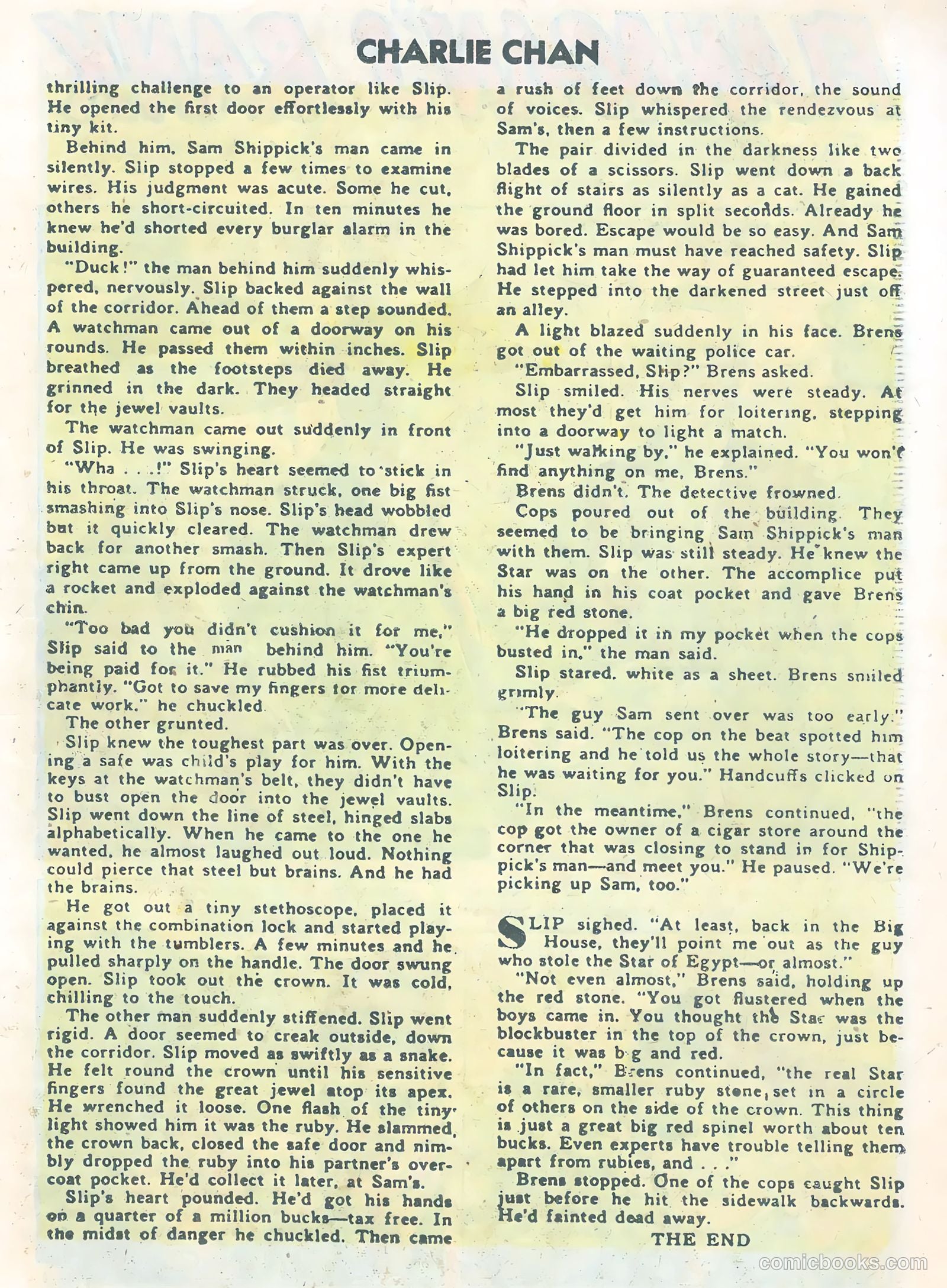 Charlie Chan #9 — page 19 of 36