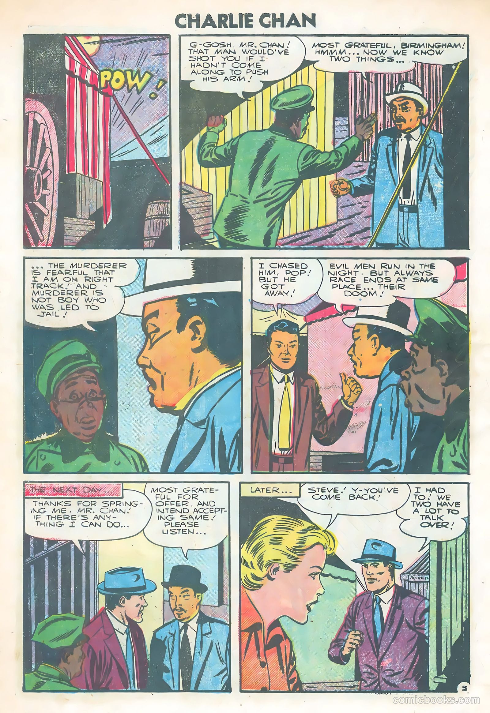 Charlie Chan #9 — page 32 of 36