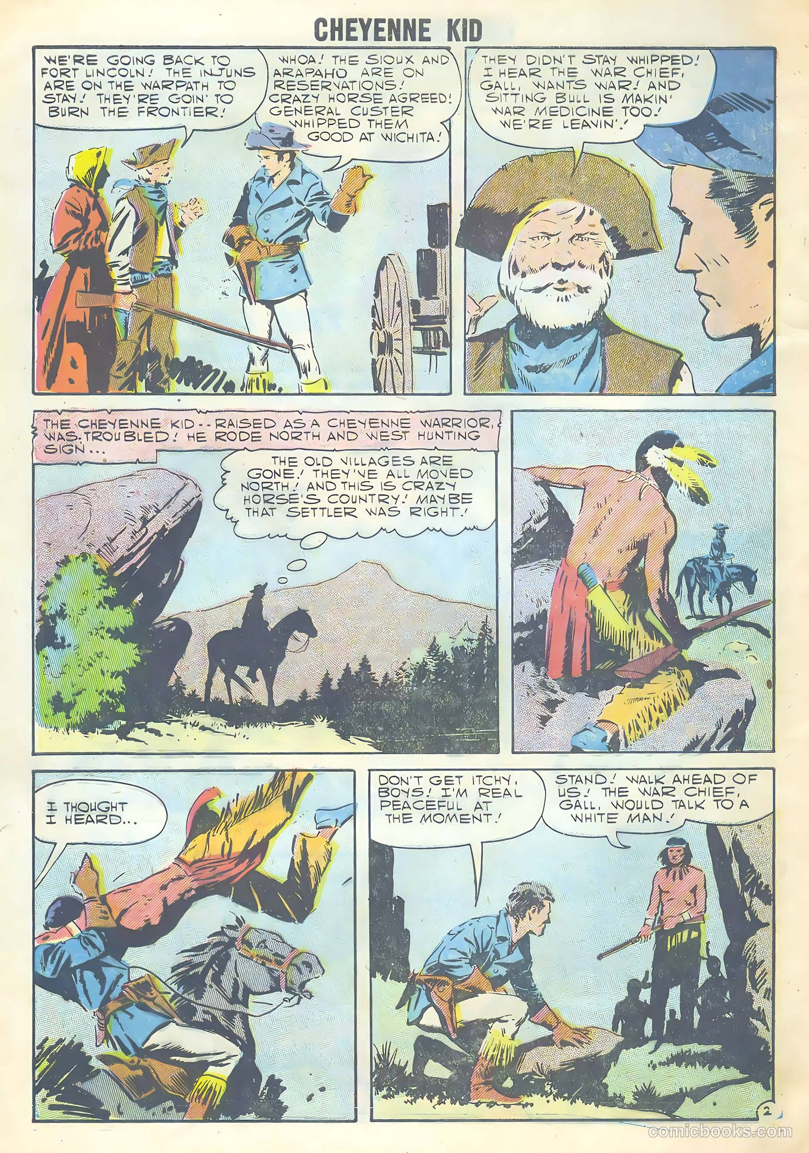 Cheyenne Kid #10 — page 4 of 36