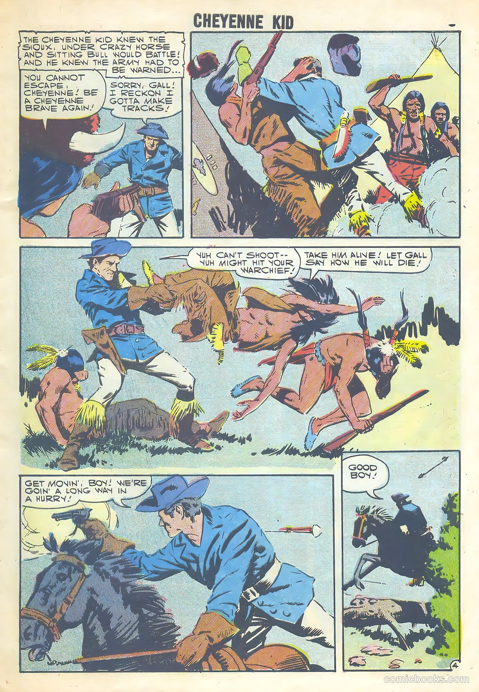 Cheyenne Kid #10 — page 7 of 36