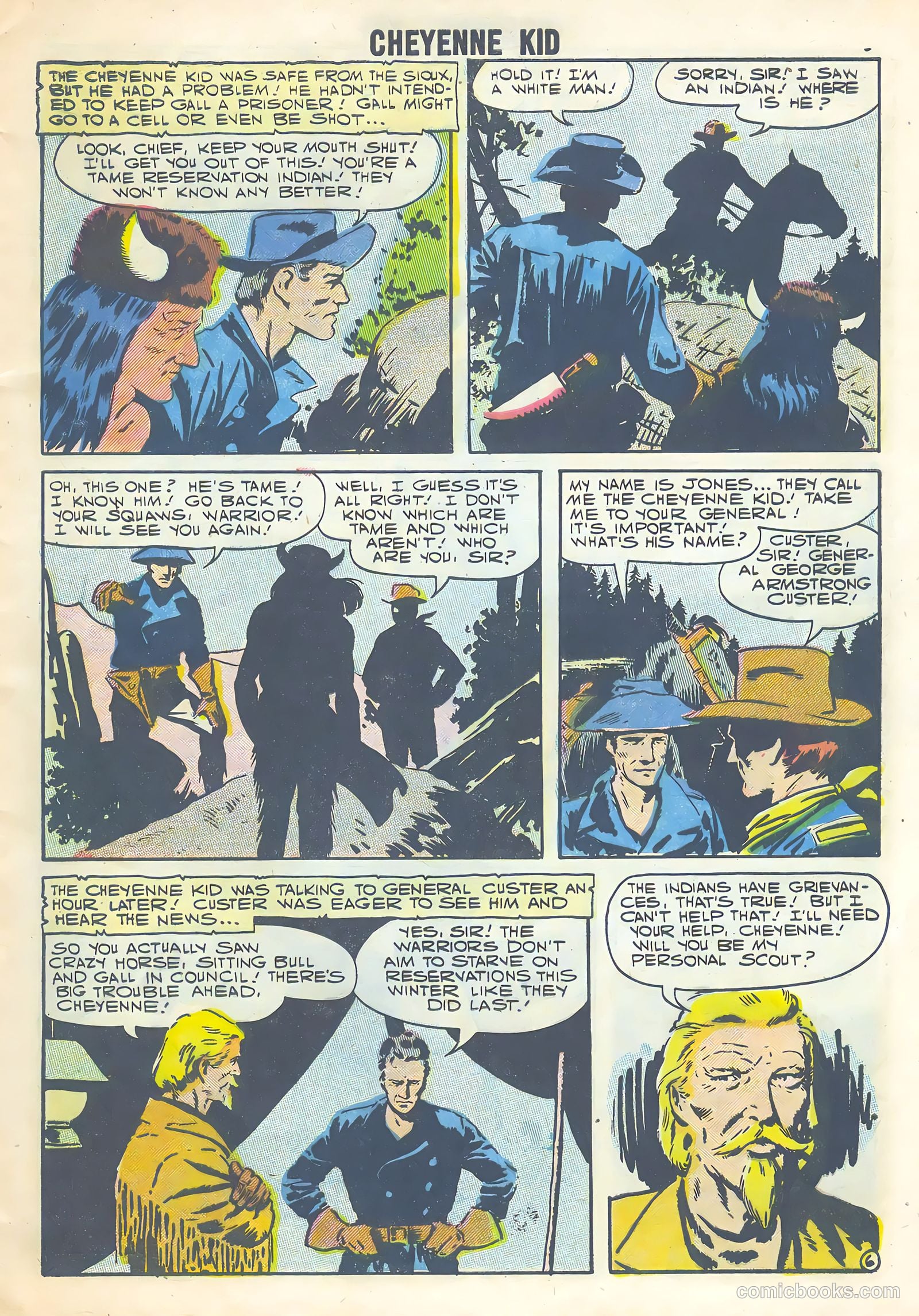 Cheyenne Kid #10 — page 9 of 36
