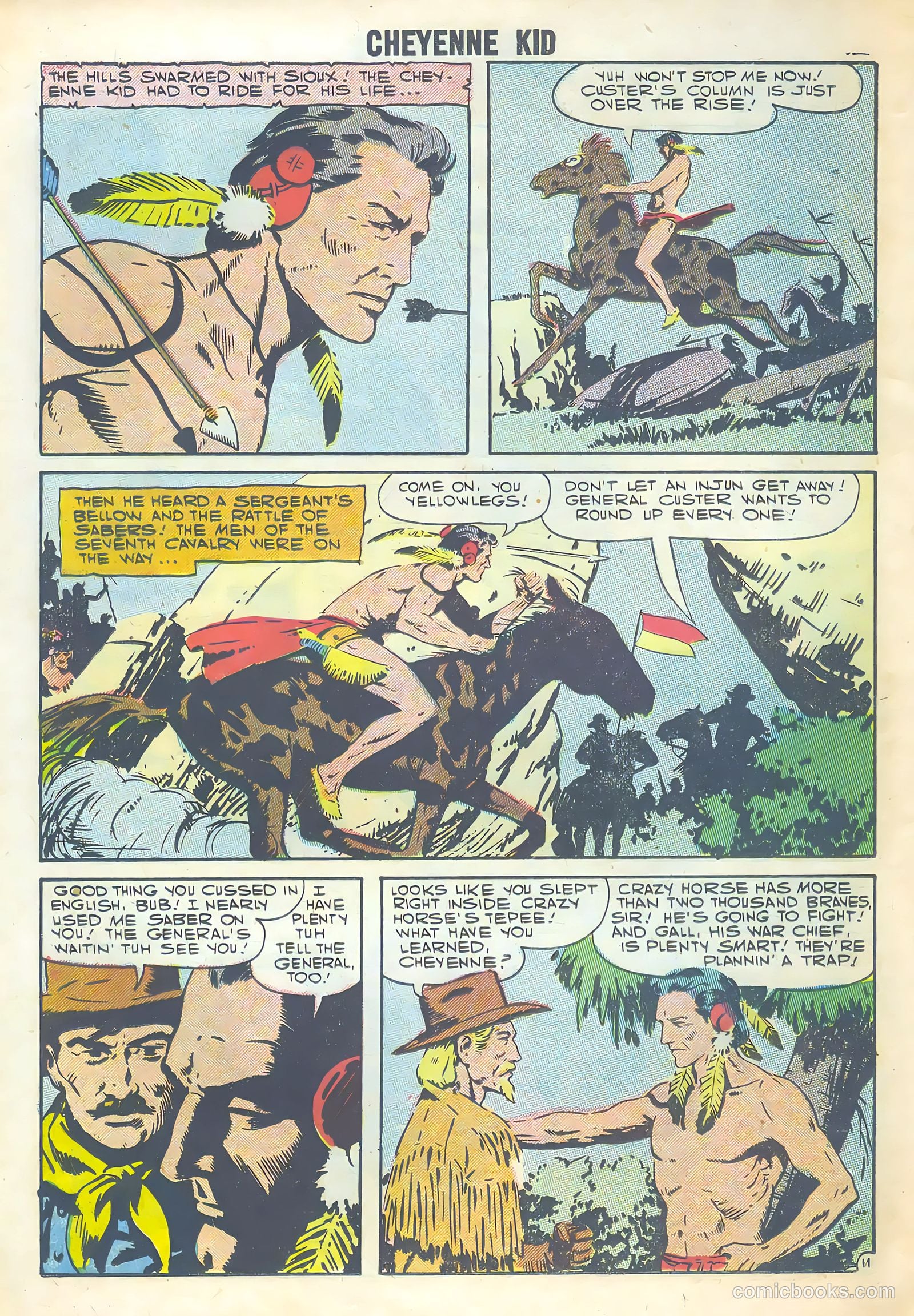 Cheyenne Kid #10 — page 14 of 36