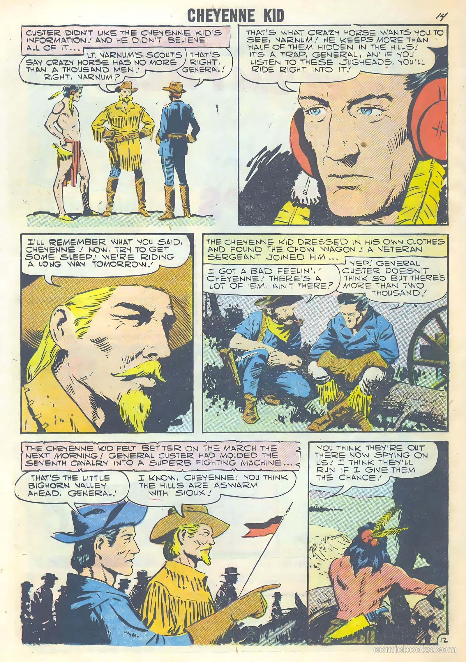 Cheyenne Kid #10 — page 16 of 36