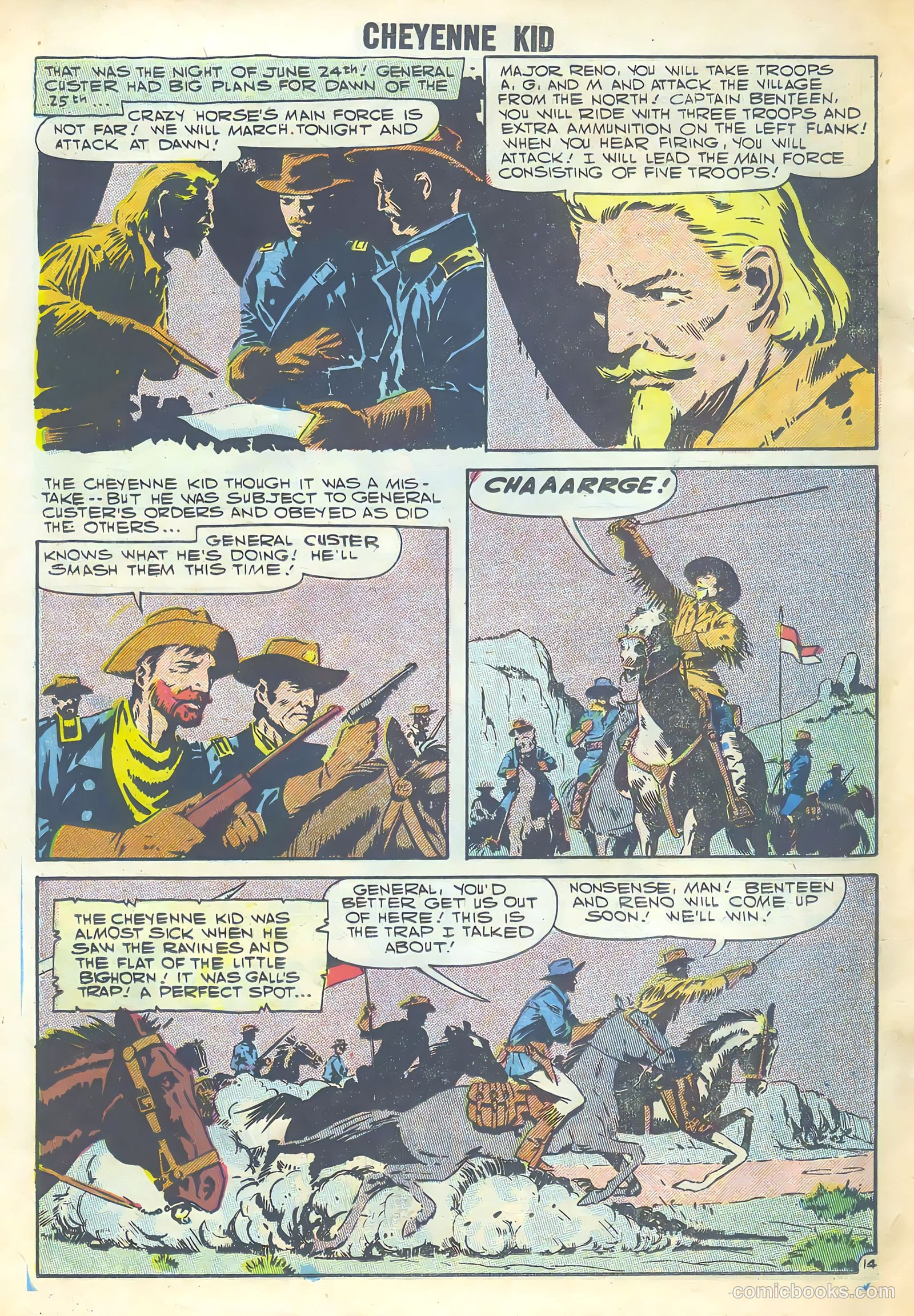 Cheyenne Kid #10 — page 18 of 36